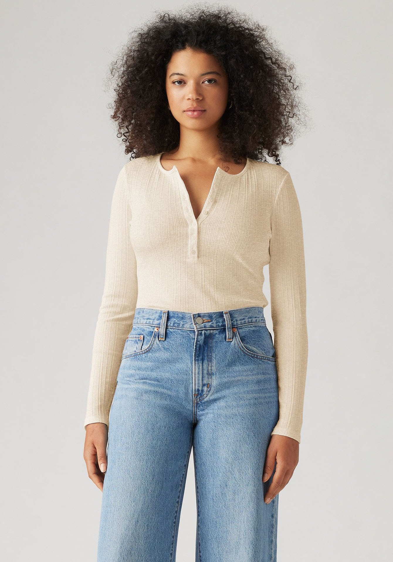 Levis "DRY GOODS VACATIONER LS" mit Rippstruktur günstig online kaufen