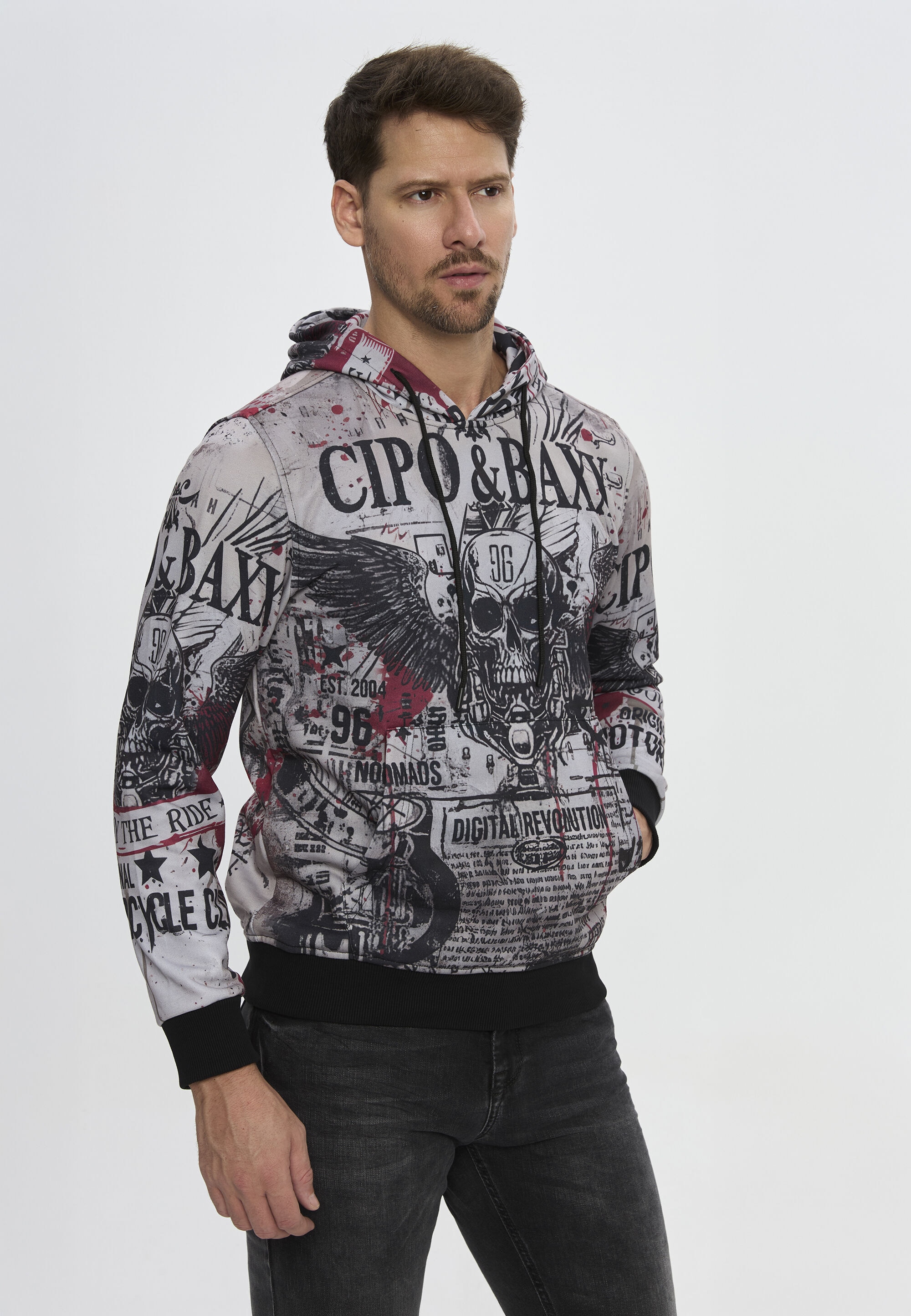 Cipo & Baxx Kapuzenpullover »Cipo & Baxx Hoodie CL614«