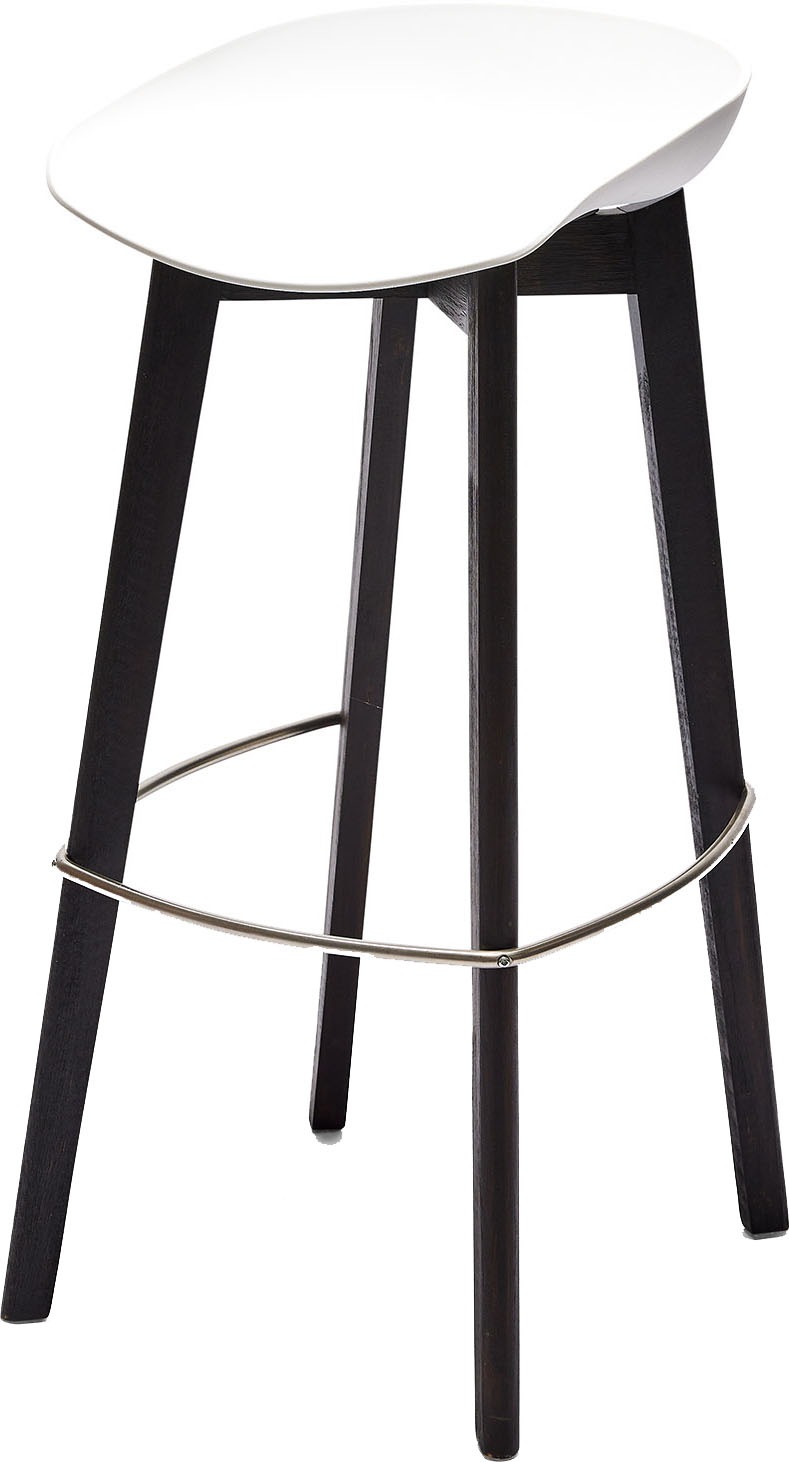 Essentials Barhocker "Keeve", niedrig, Birkenholzgestell mit Sitzfläche aus günstig online kaufen
