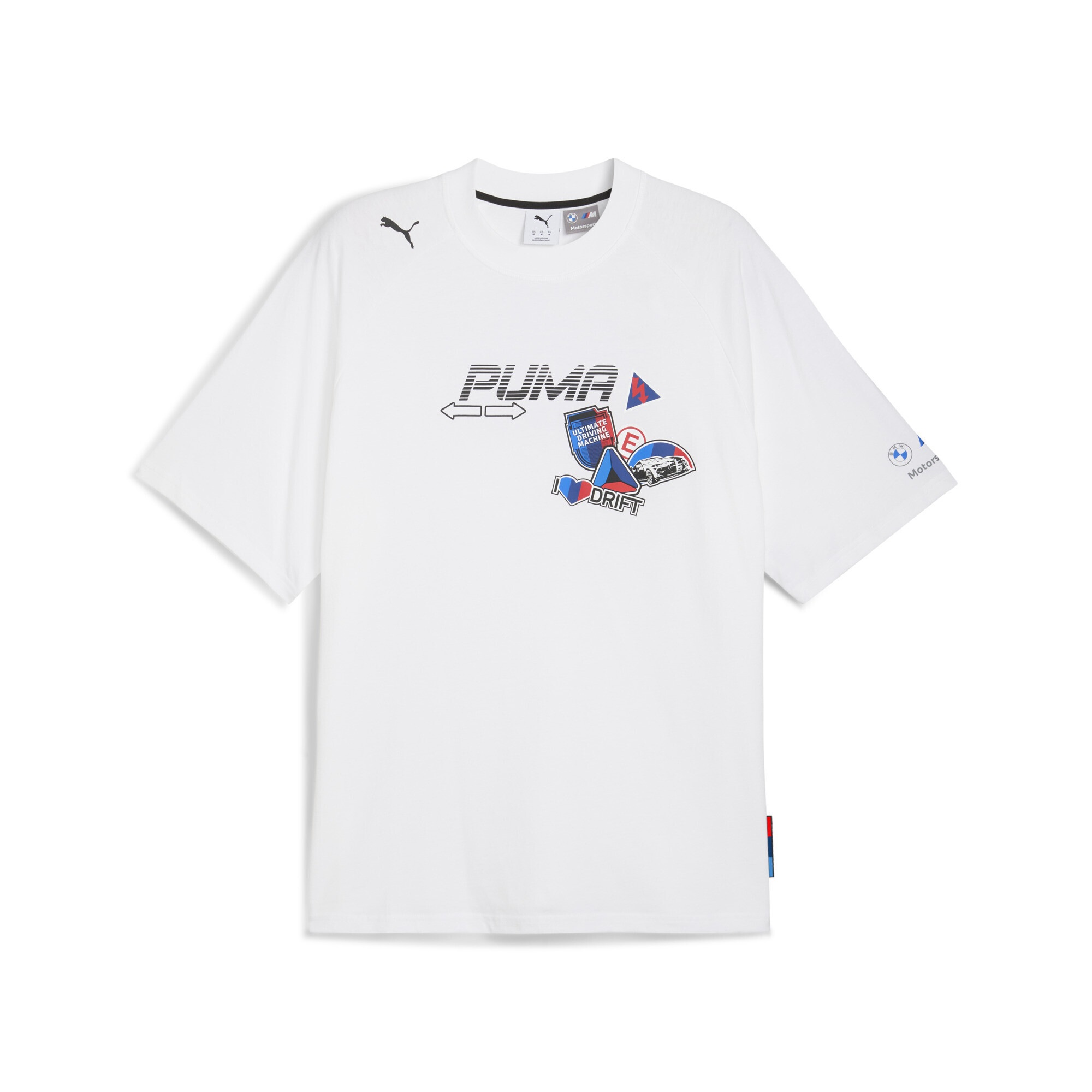 PUMA "BMW M Motorsport Sticker T-Shirt Herren"