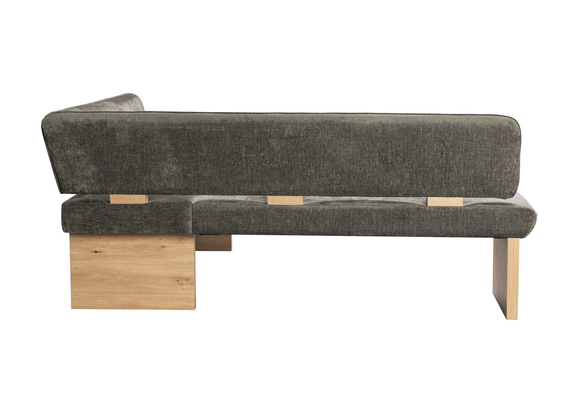 Home affaire Eckbank »Louise Polsterbank, Esszimmerbank, Küchenbank«, mit Nosag Wellenfedern im Sitz für mehr Komfort, Breite 212x170 cm