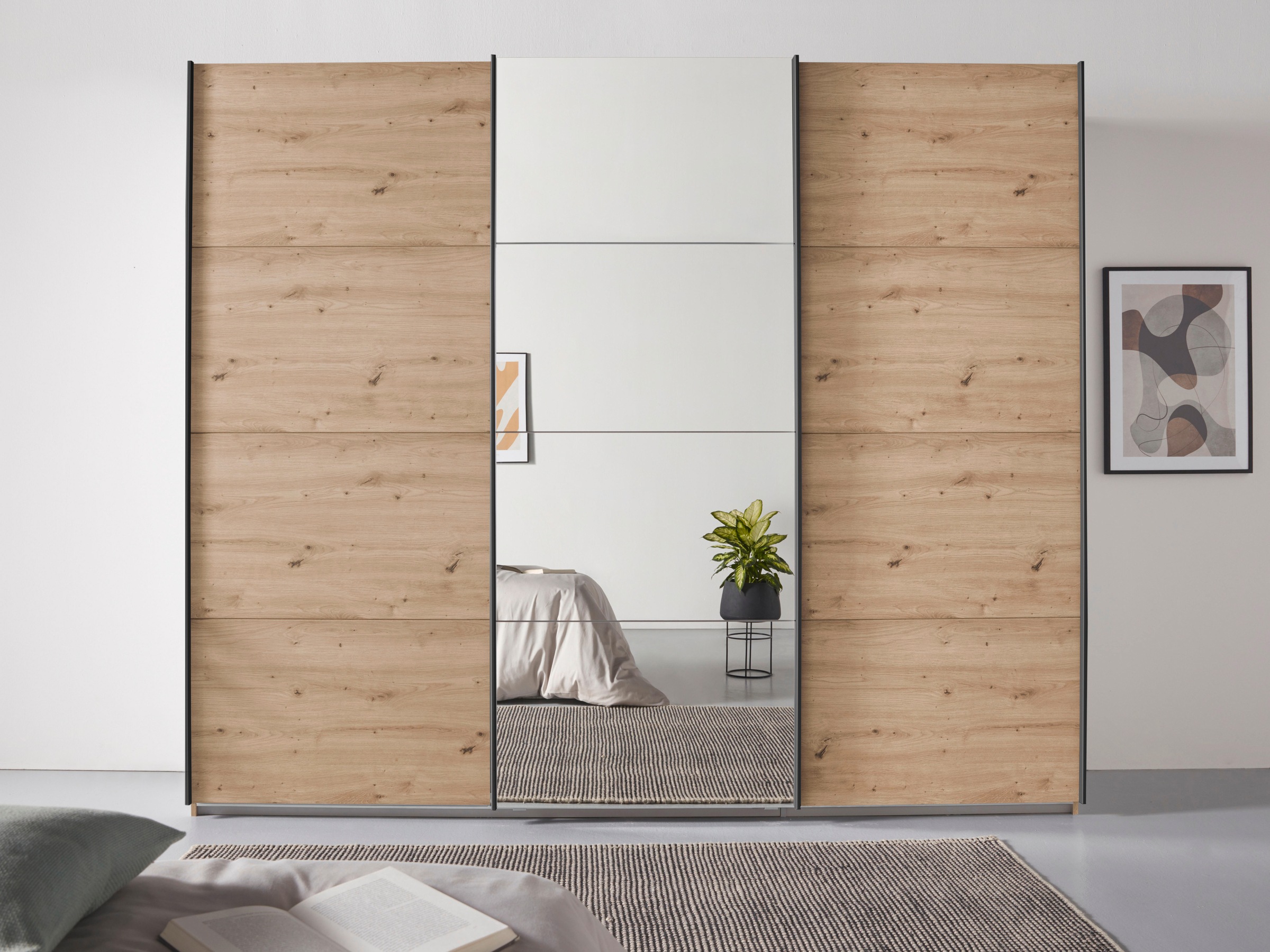 rauch Schwebetürenschrank "Kleiderschrank Schrank Garderobe Wäscheschrank A günstig online kaufen