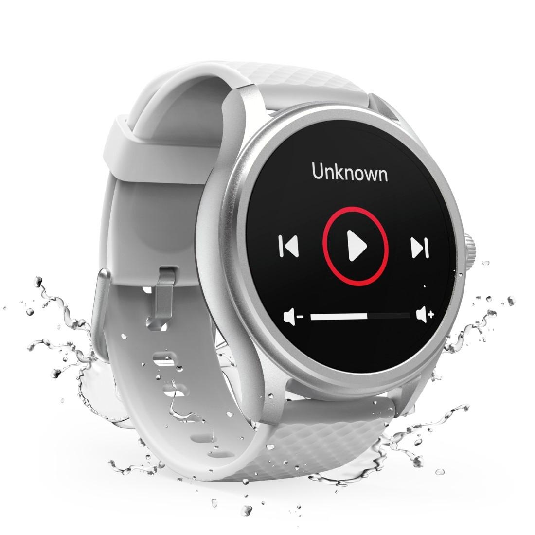 Hama Smartwatch »Smartwatch 1,38“ (Anruffunktion, WhatsApp etc., Schlafmonitor, IP68)«, (/ 1,38 Zoll),)