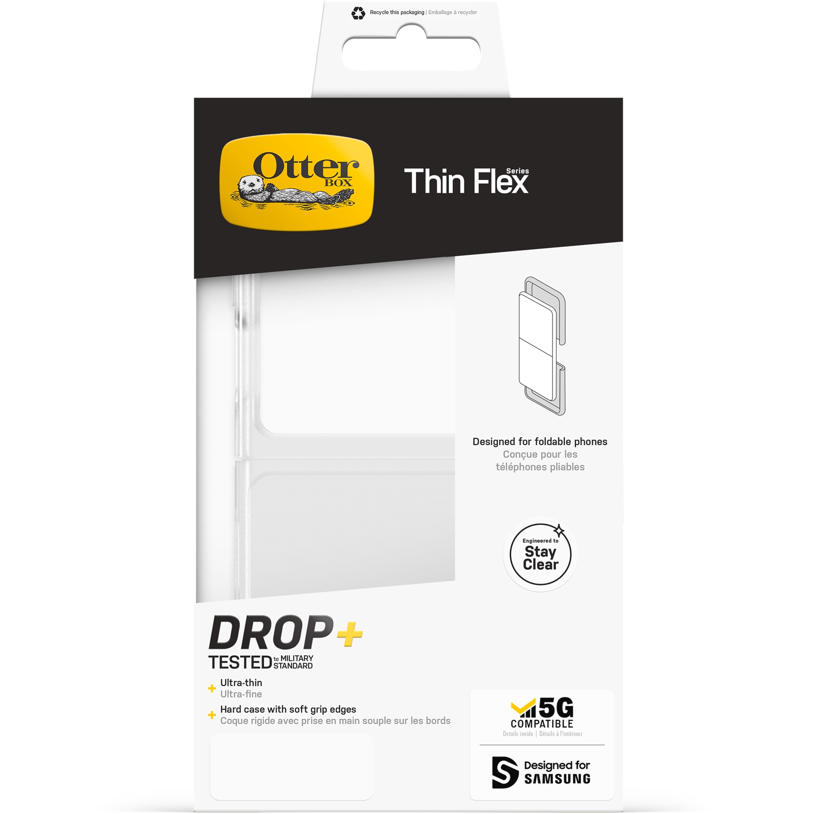 Otterbox Backcover »Thin Flex«, Galaxy Z Flip5, für Galaxy Z Flip5