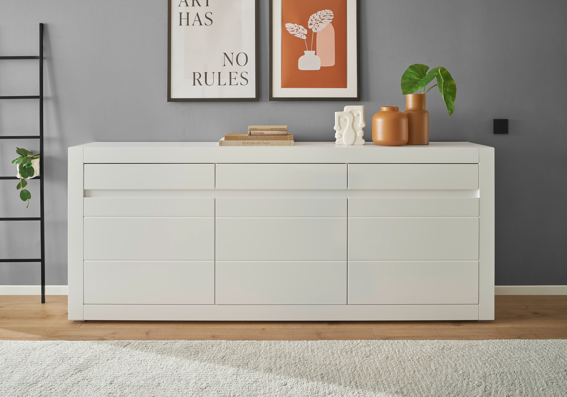 Home affaire Sideboard "Chester, moderne Anrichte, Kommode mit Stauraum, Sc günstig online kaufen