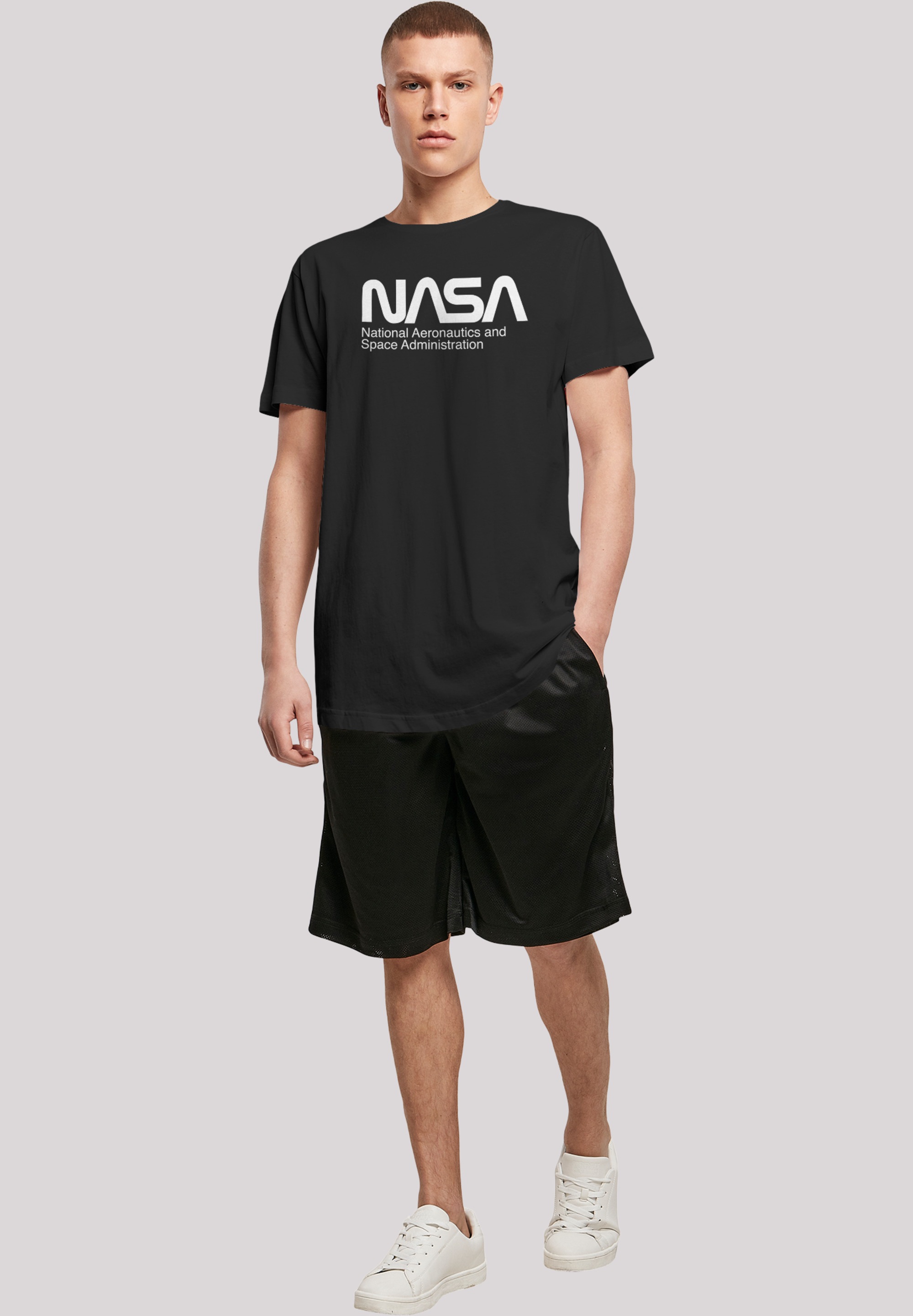 F4NT4STIC T-Shirt »NASA Aeronautics And Space'«, Print