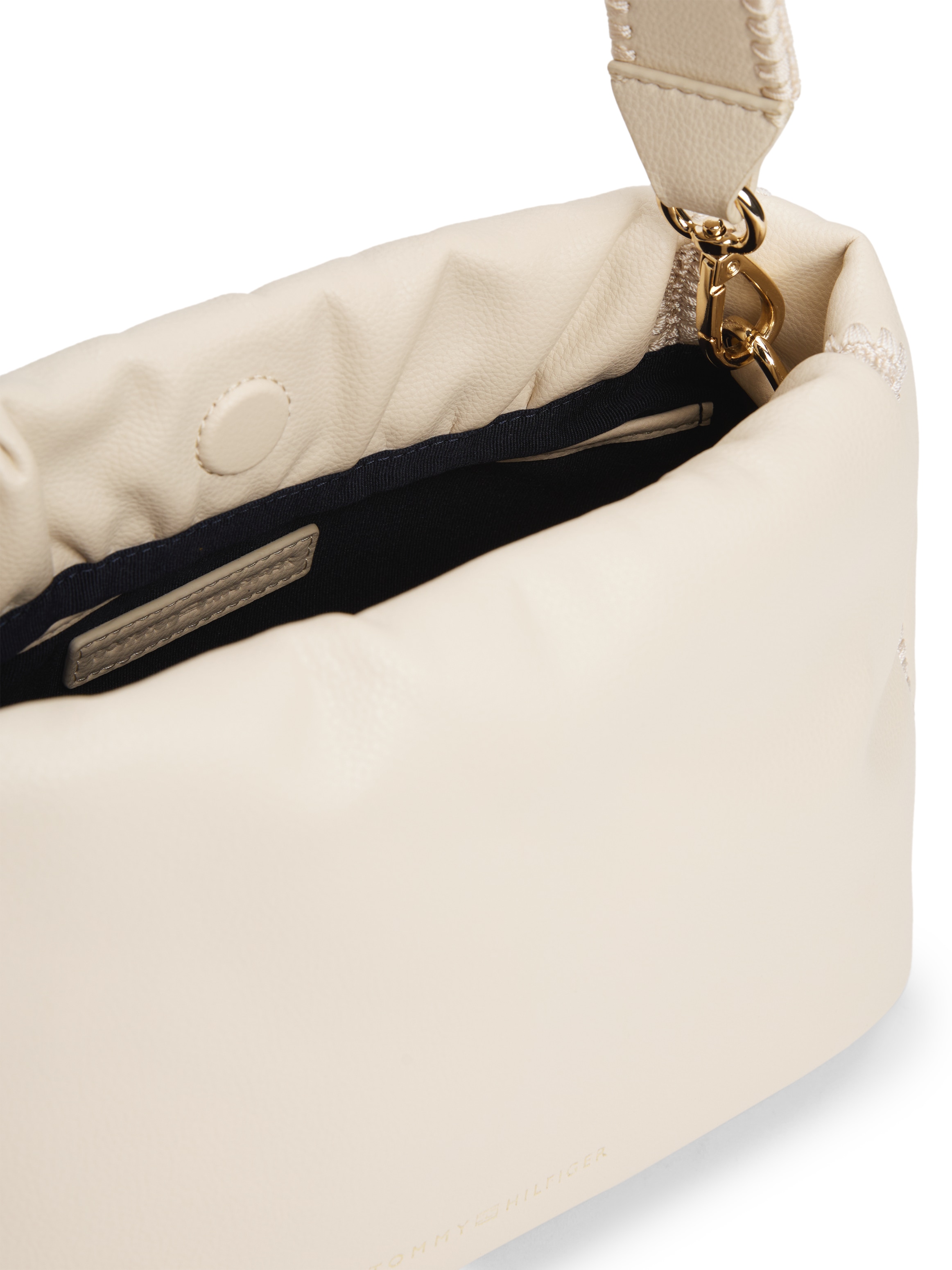 Tommy Hilfiger Schultertasche »TH SOFT SUMMER MINI BUCKET«, Damen Umhängetasche, Minibag, Clutch mit abnehmbarem Umhängeriemen
