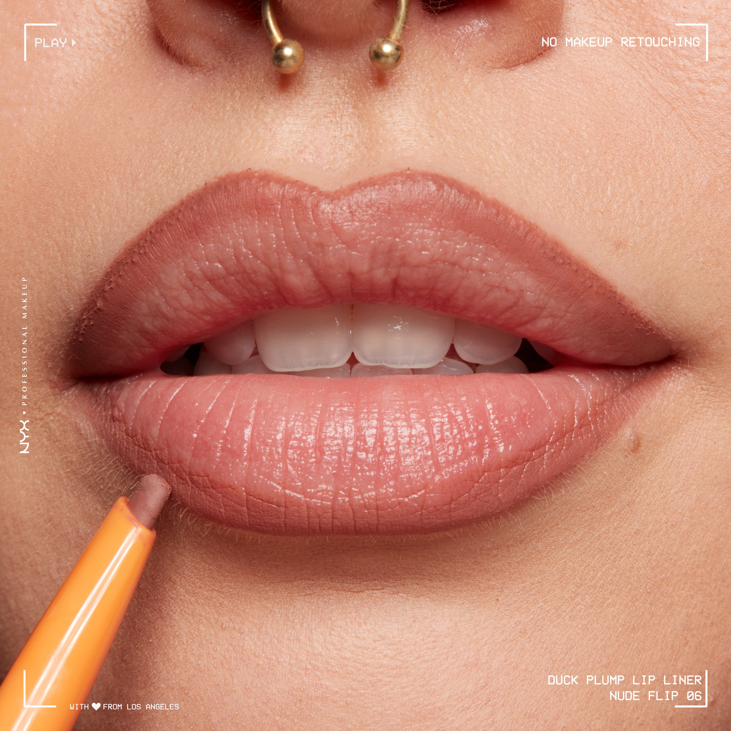 NYX Lippenstift »Professional Makeup Duck Plump Plumping Lip Liner Lippenkonturenstift«