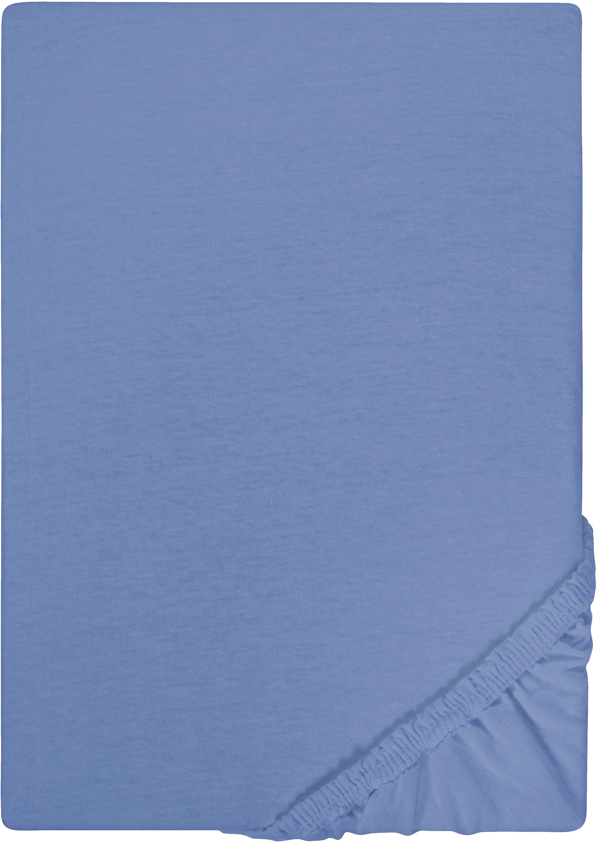 Castell - Markenbettwäsche Spannbettlaken »Jersey in Gr. 90x200, 140x200 oder 180x200 cm«, aus Baumwolle, für Matratzen bis 22 cm Höhe, Bettlaken, Spannbetttuch