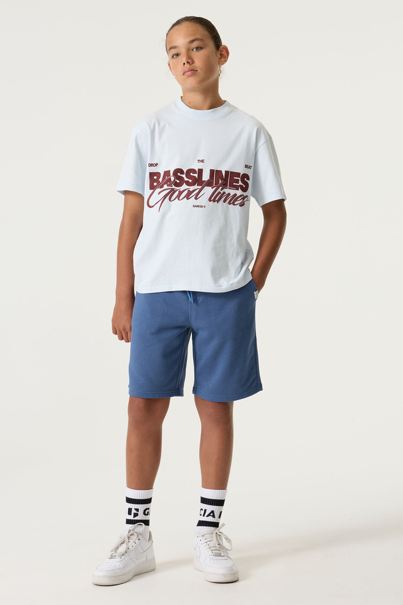 Garcia Sweatshorts mit elastischem Bund und Kordelzug, for Boys