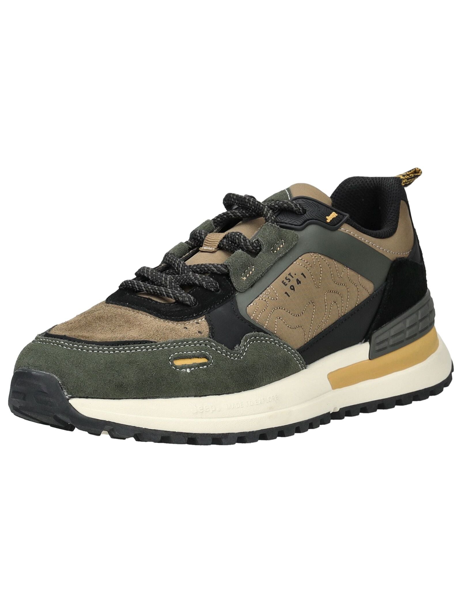 Jeep Sneaker "Jeep Sneaker Lederimitat/Textil" günstig online kaufen