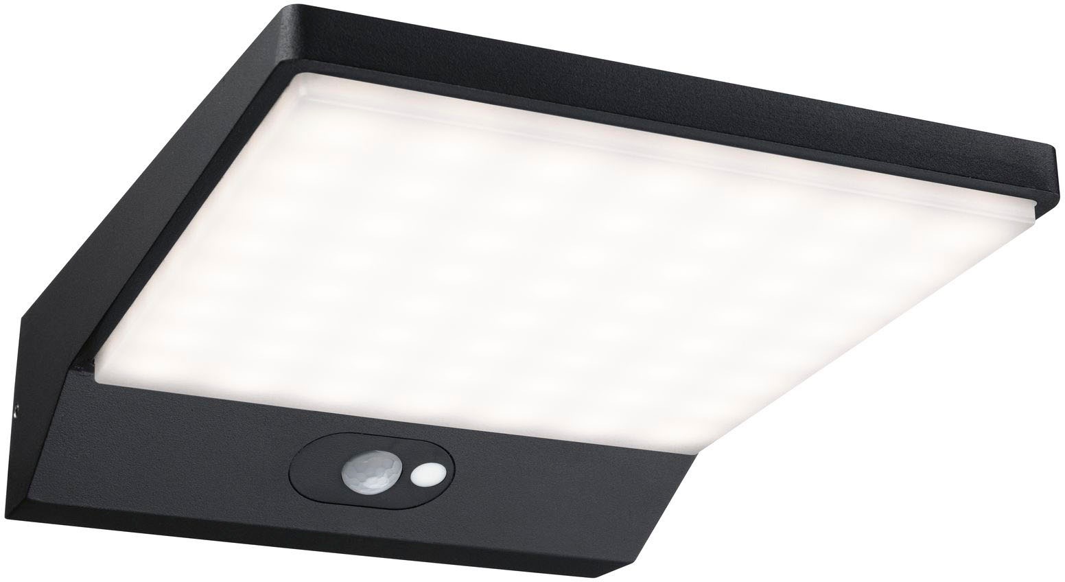 Paulmann Außen-Wandleuchte "IP44", 1 flammig, Leuchtmittel LED-Modul  LED fest integriert, LED-Modul, 3.000K 5W Aluminiu