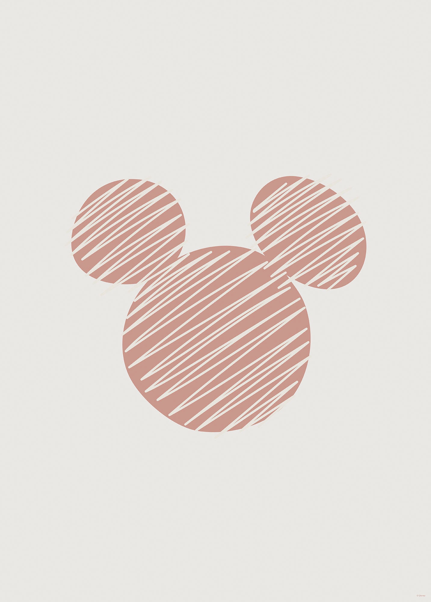 Komar Bild "Striped Mouse" Natur 1 Stk. tlg. Wandbild zur Dekoration im Kin günstig online kaufen