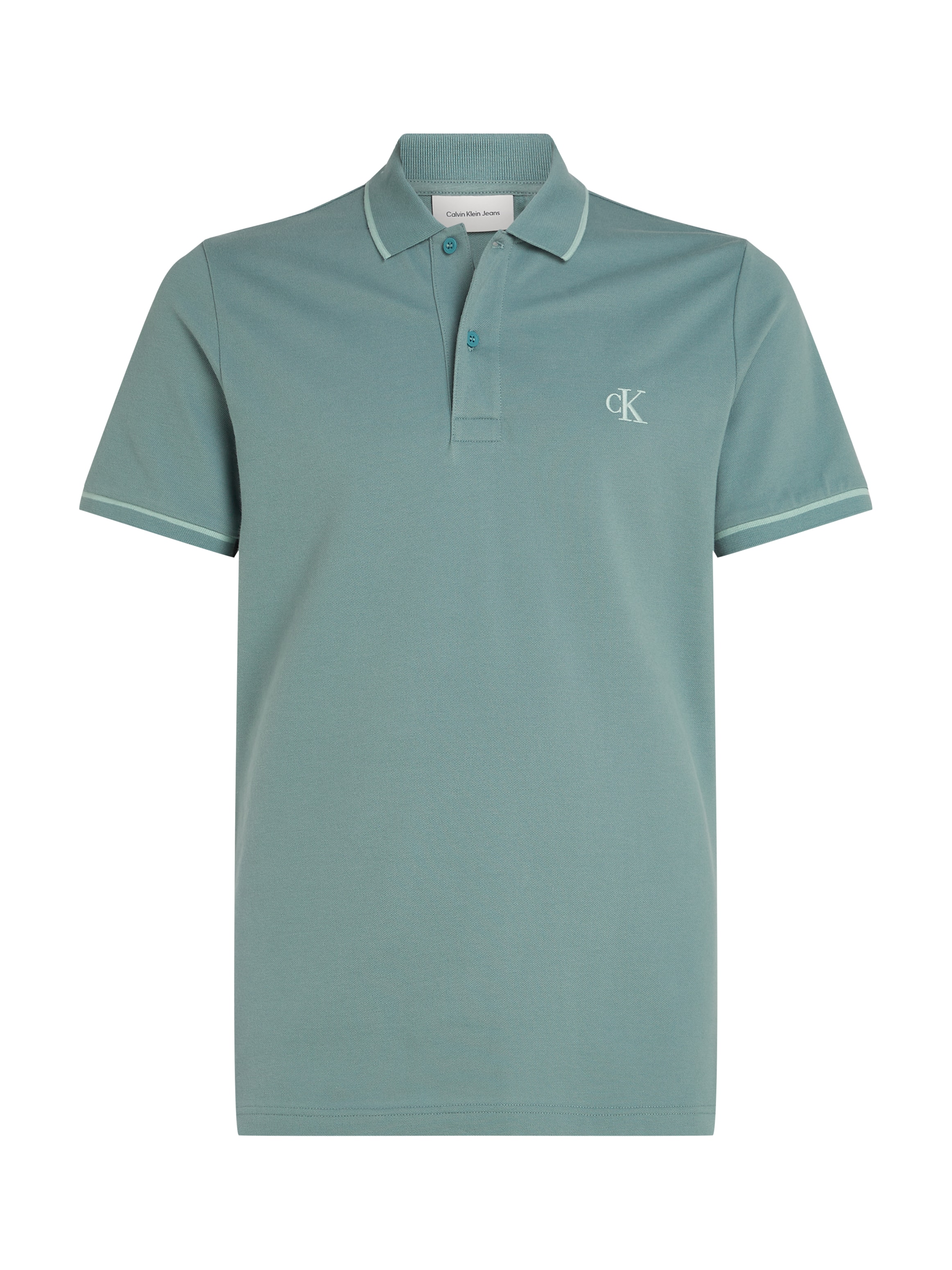 Calvin Klein Jeans Poloshirt »TIPPING SLIM POLO«, mit Streifendetail am Kragen