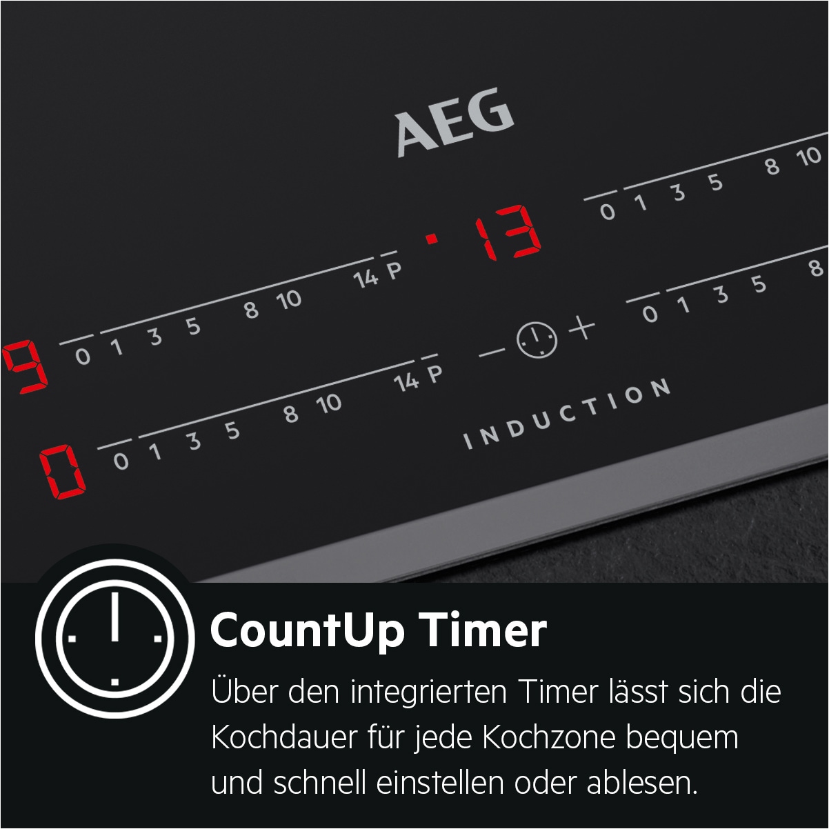 AEG Induktions-Kochfeld »IKE6445AXB«, IKE6445AXB, Bridge-Funktion online  bestellen | BAUR