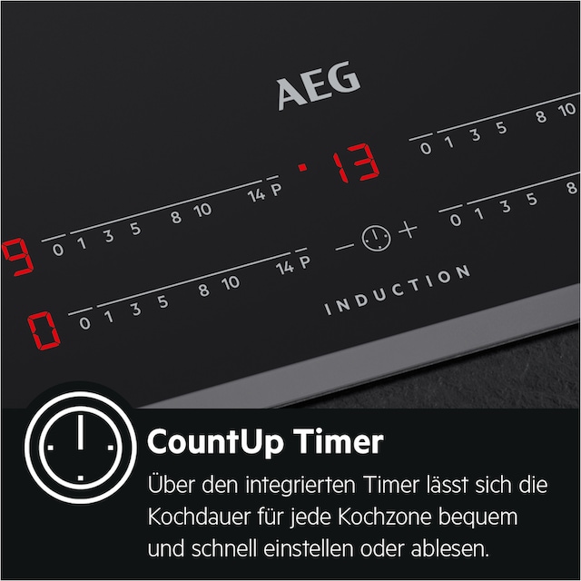 AEG Induktions-Kochfeld »IKE6445AXB«, IKE6445AXB, Bridge-Funktion online  bestellen | BAUR