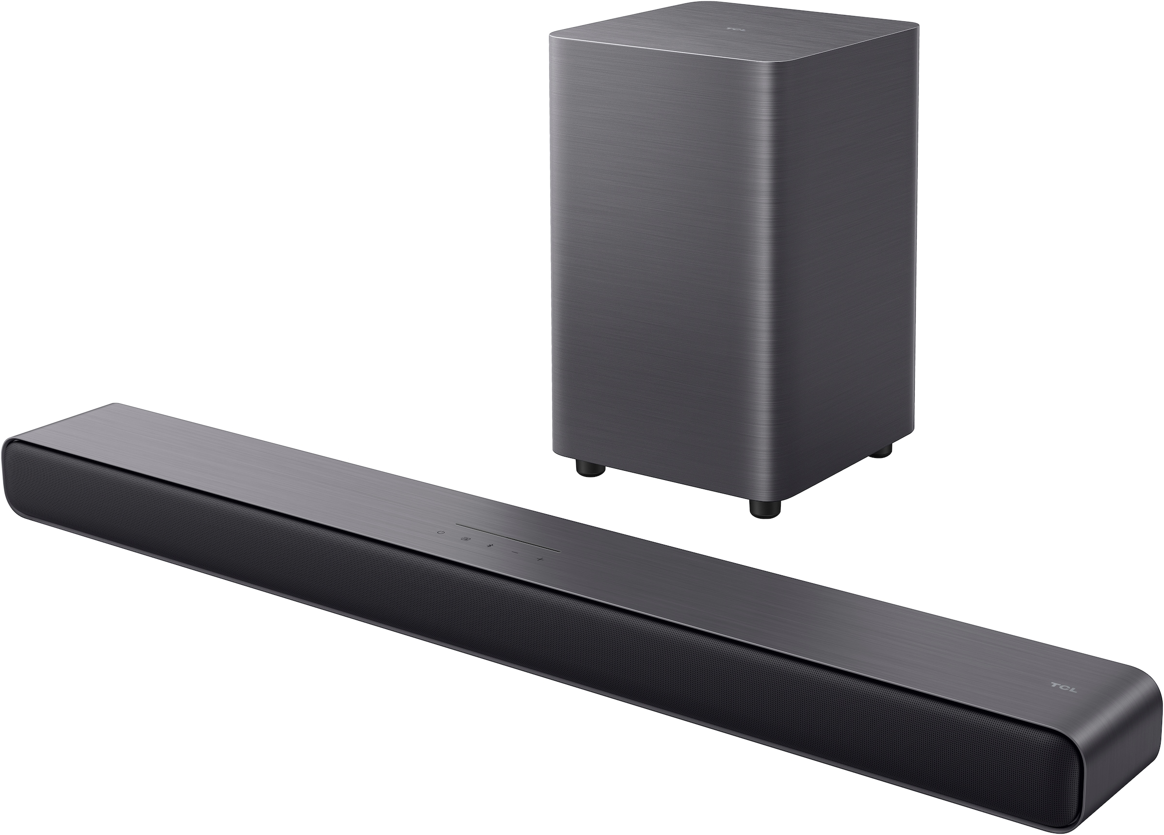 TCL Soundbar »S55H 2.1-Kanal DTS Virtual:X«, Dolby Atmos, Bluetooth 5.2, HDMI, 220 Watt, Wandhalterung, Subwoofer