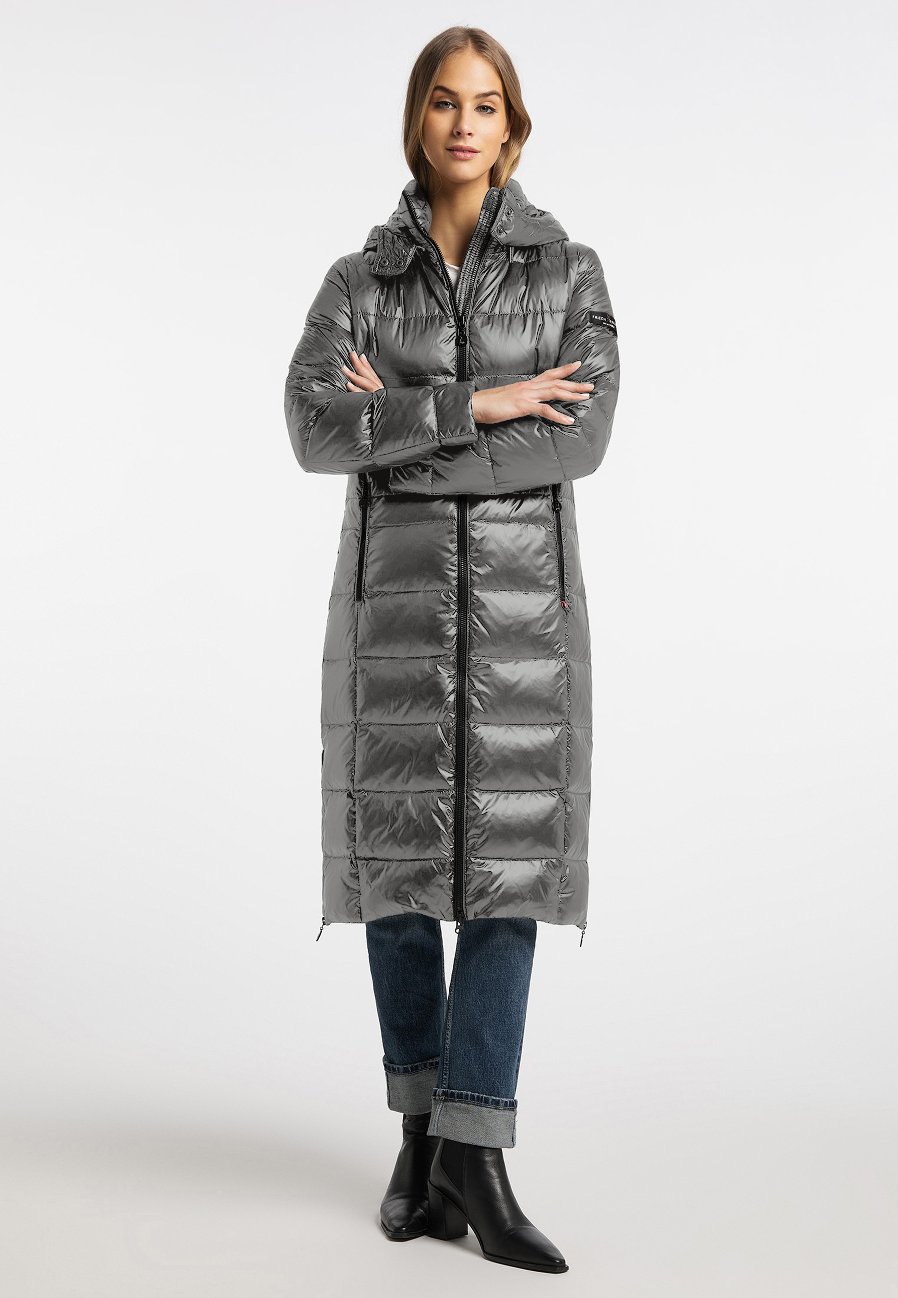 Frieda & Freddies Langmantel "Thermolite Coat / Dalia Long2", mit klassischem Design