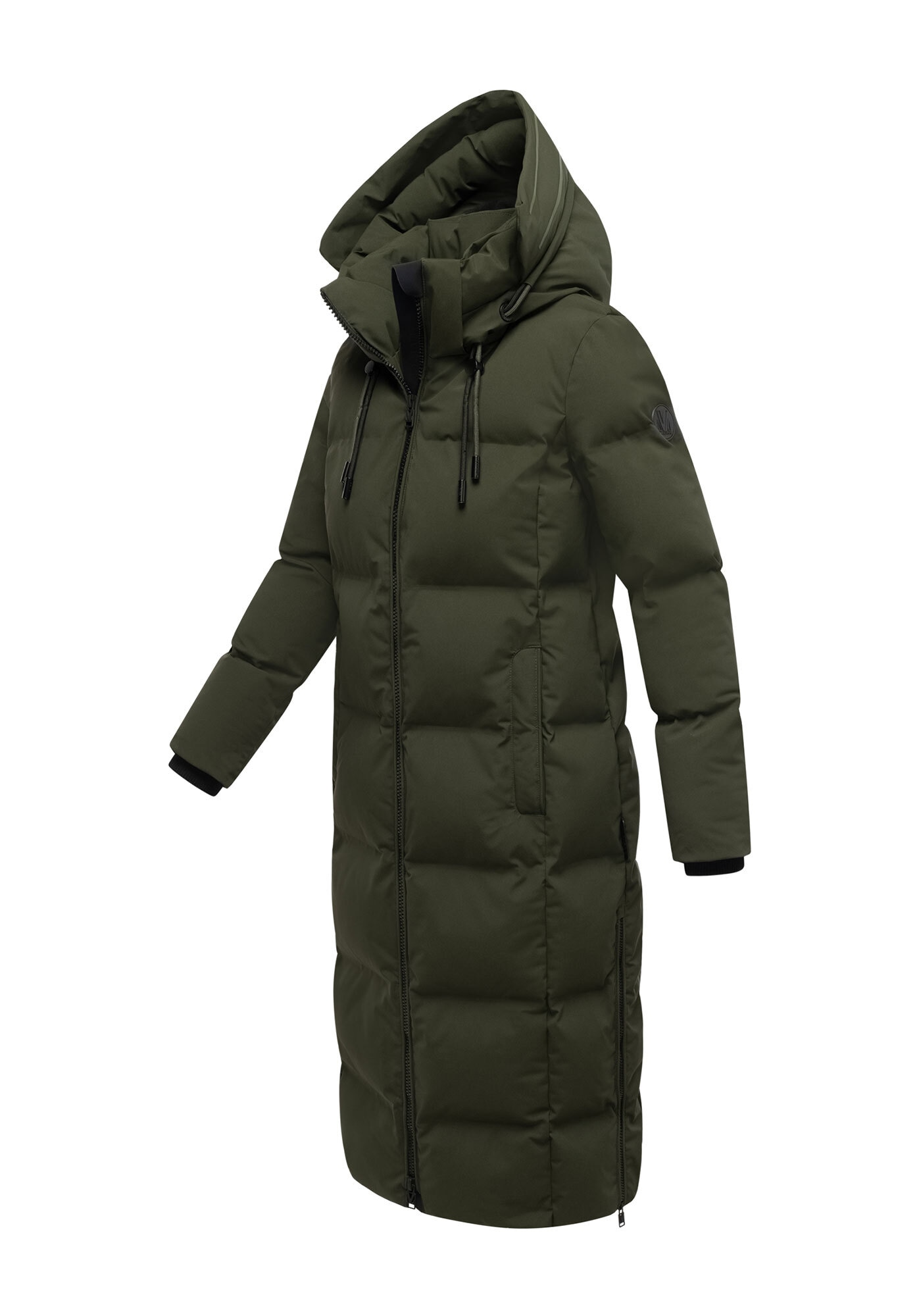 Marikoo Winterjacke »Tikoraa«, mit geschweißten Nähten und luxuriöser Kapuze