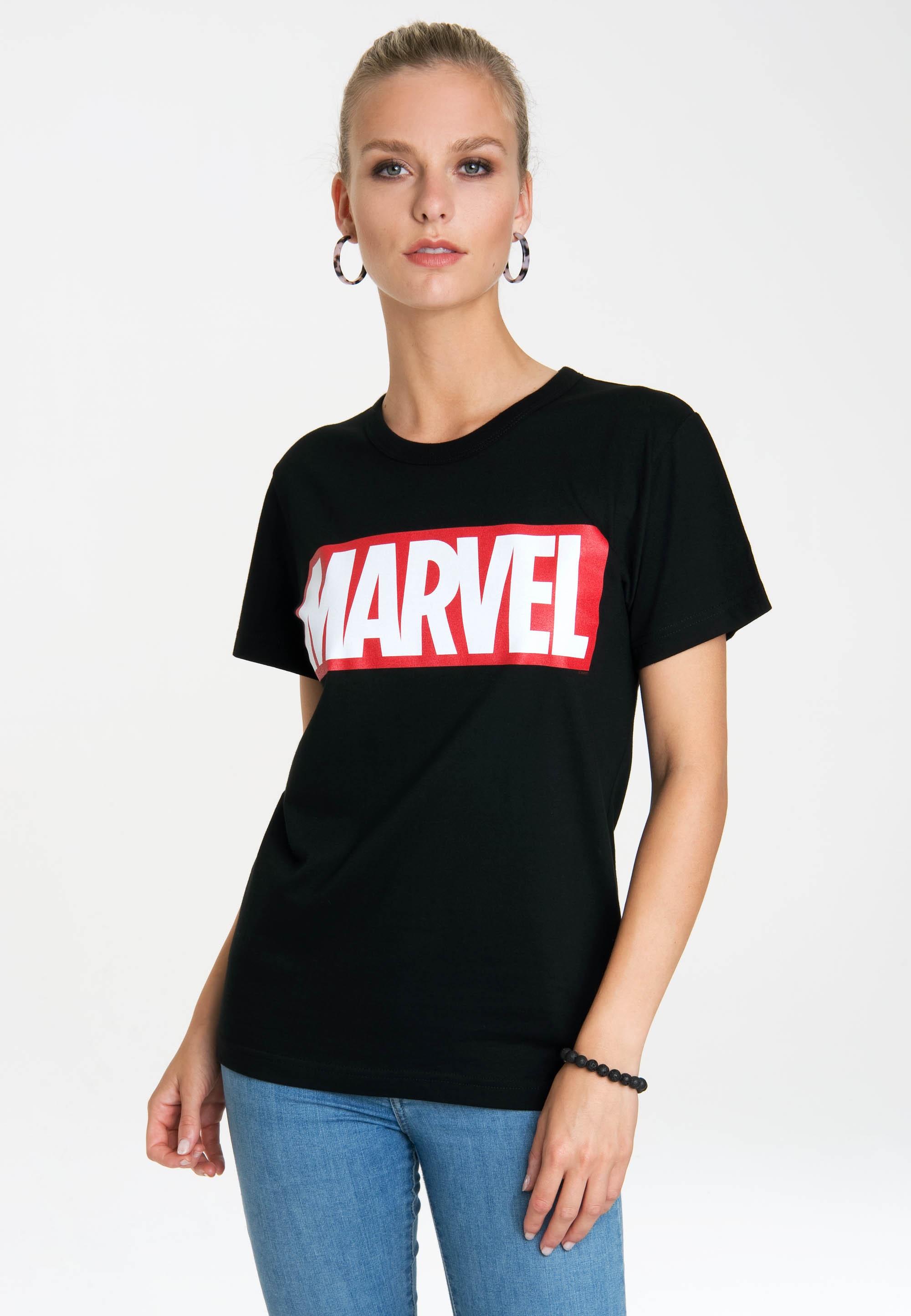 LOGOSHIRT T-Shirt »Marvel Comics«, mit lizenziertem Originaldesign für  kaufen | BAUR