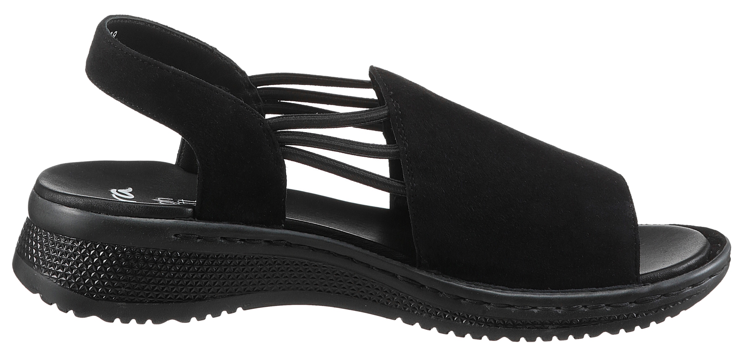 Ara Riemchensandale »HAWAII«, Sommerschuh, Sandalette, Keilabsatz, mit Stretch-Bänder, G-Weite