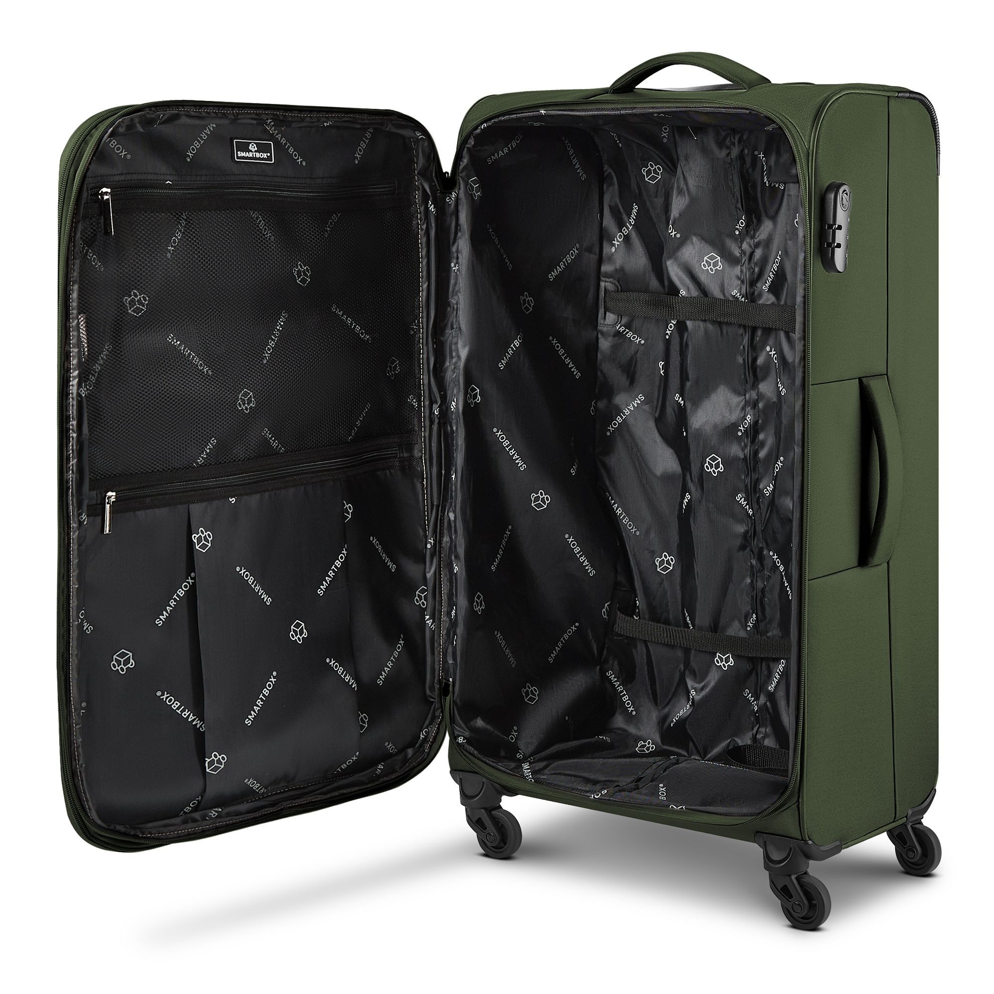 Smartbox Trolley »Edition 04 4 Rollen Trolley 78 cm mit Dehnfalte« 100 l