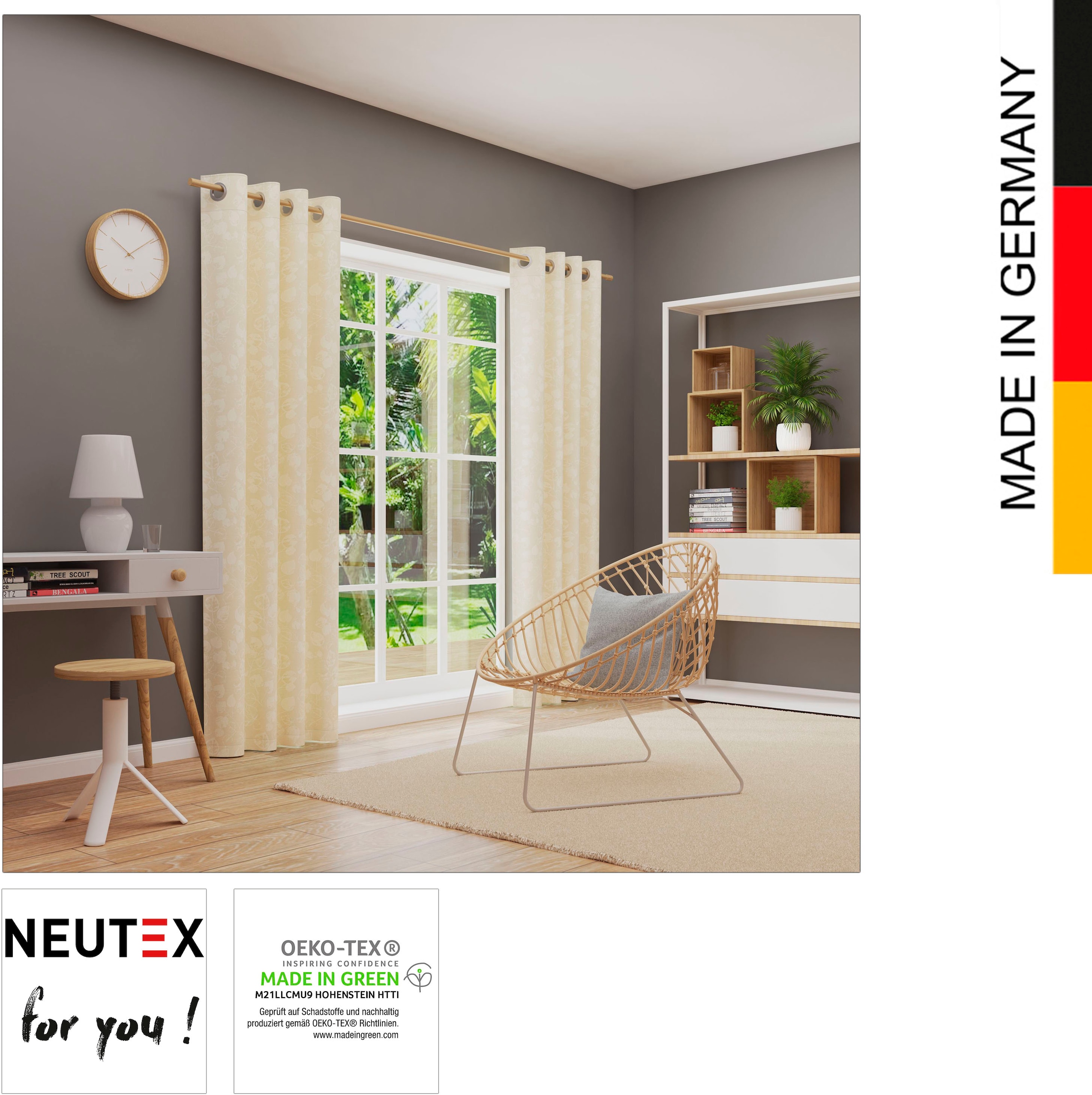 Neutex for BAUR »Dalia«, Vorhang softe (1 Dekoqualität you! St.), | bestellen weichfließende