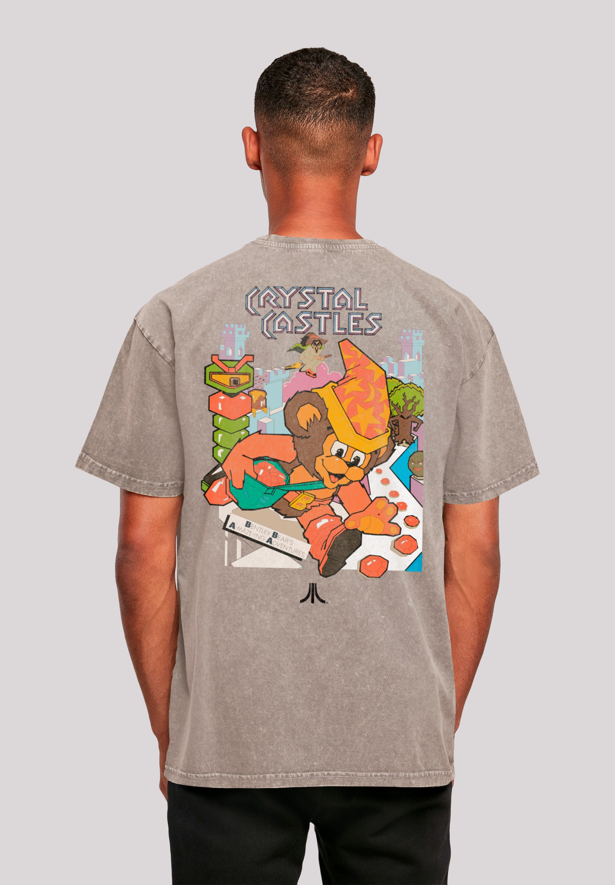F4NT4STIC T-Shirt »Atari Crystal Castles Retro Gaming«, Premium Qualität