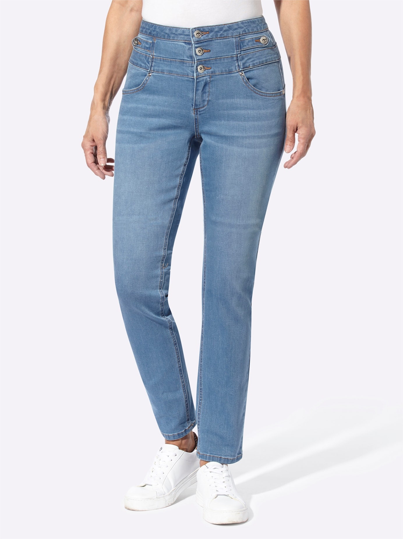 Casual Looks Bequeme Jeans, (1 tlg.)