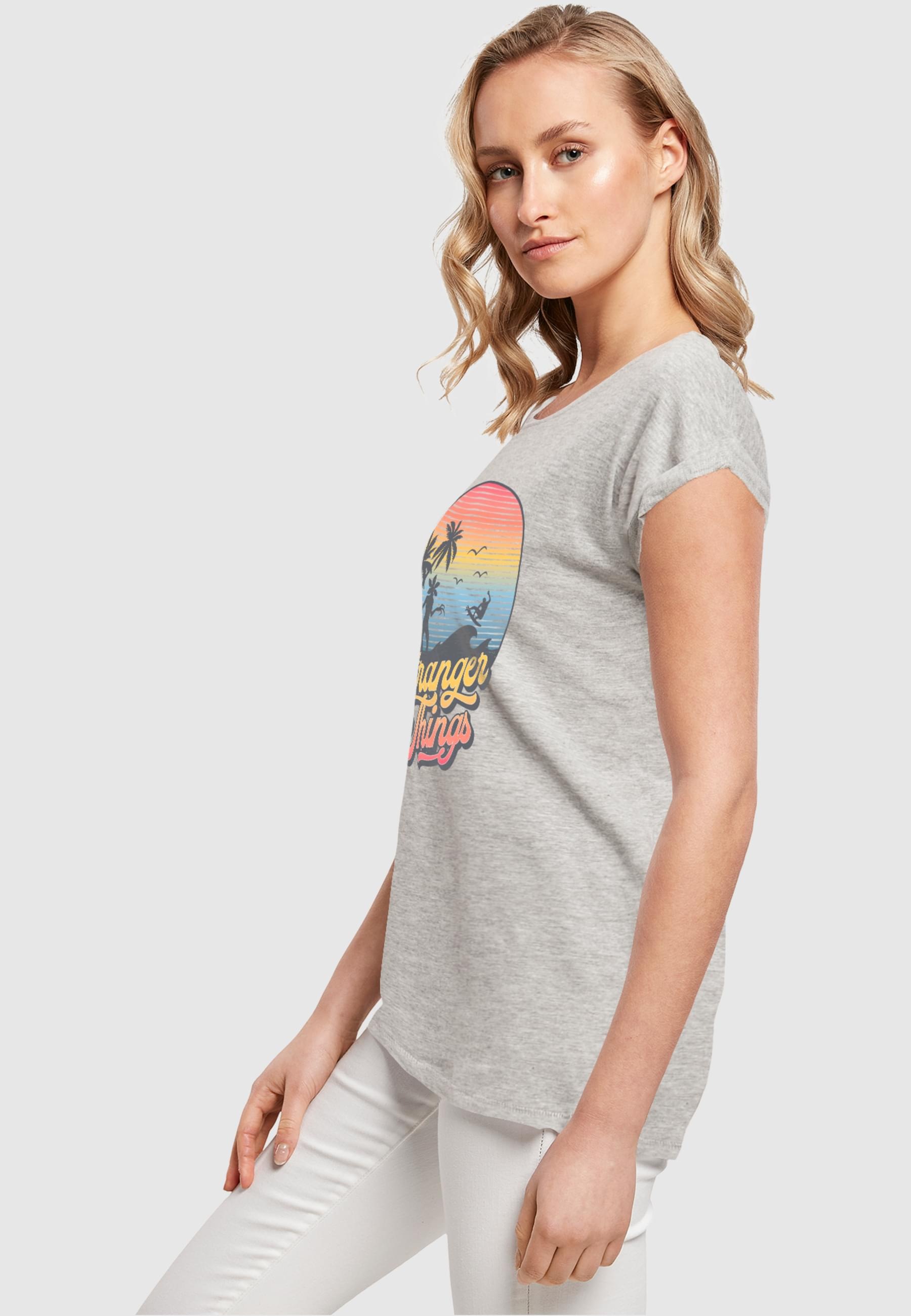ABSOLUTE CULT T-Shirt »ABSOLUTE CULT Damen Ladies Stranger Things - LA Gradient T-Shirt«, (1 tlg.)
