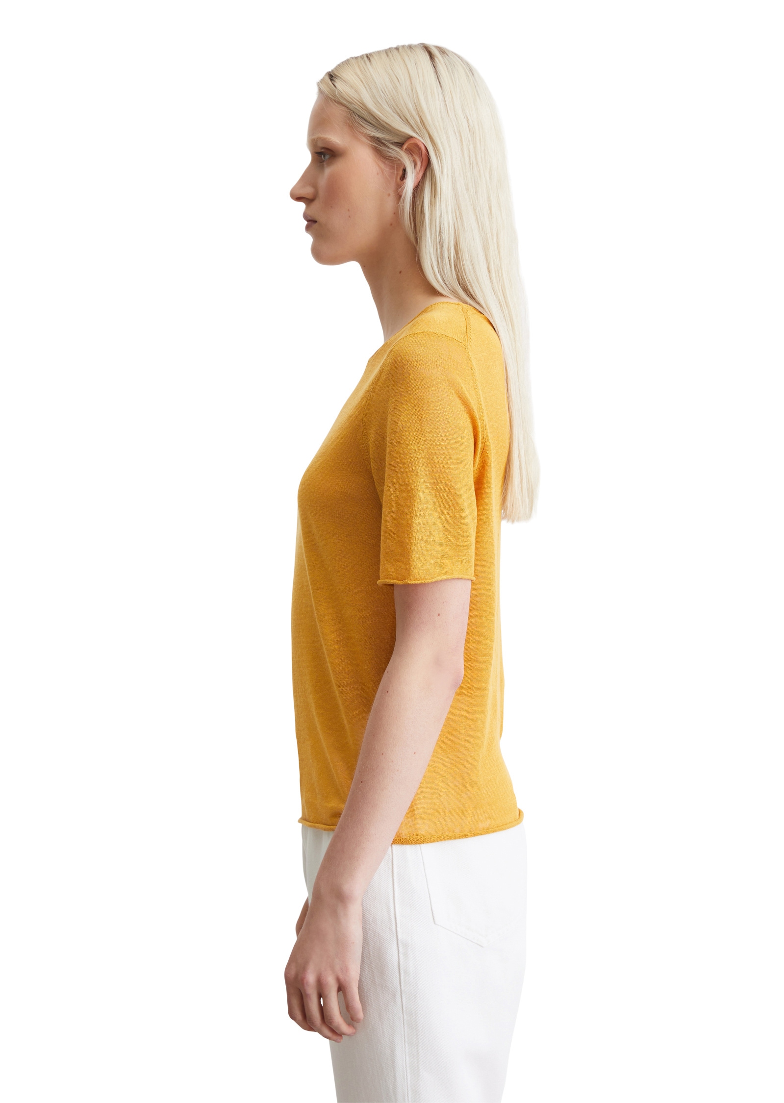 Marc O'Polo Strickpullover »aus reinem Leinen«