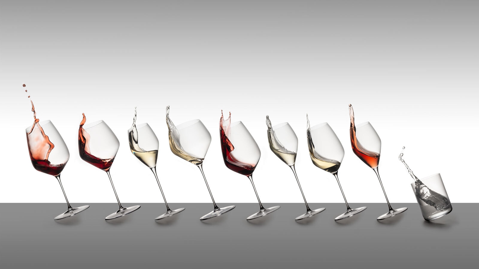RIEDEL THE WINE GLASS COMPANY Weinglas »Verkostungsset Gläserset Veloce 4er Set transparent« Spülmaschinengeeignet