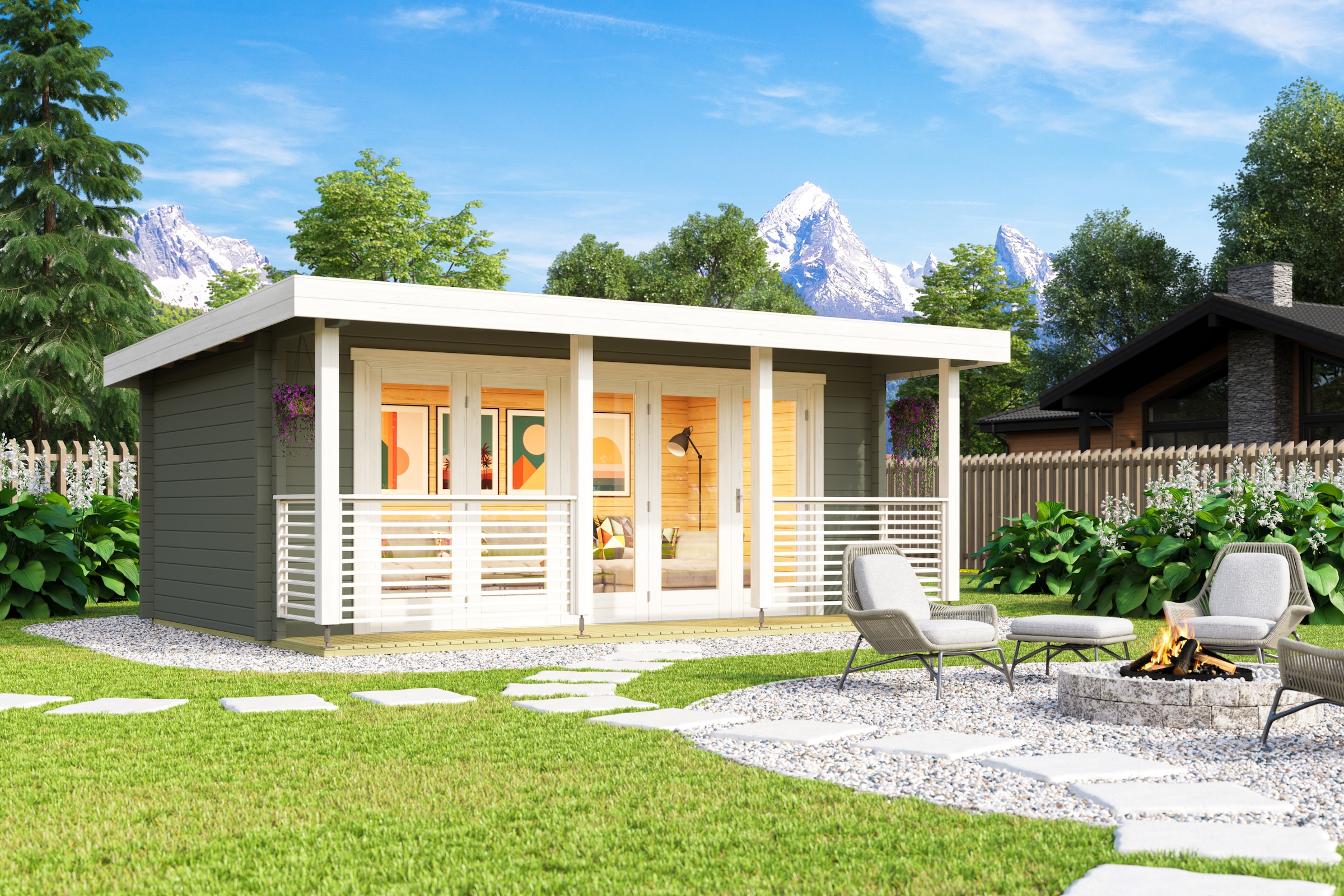 Nordic Holz Gartenhaus "LIVERPOOL 1" günstig online kaufen