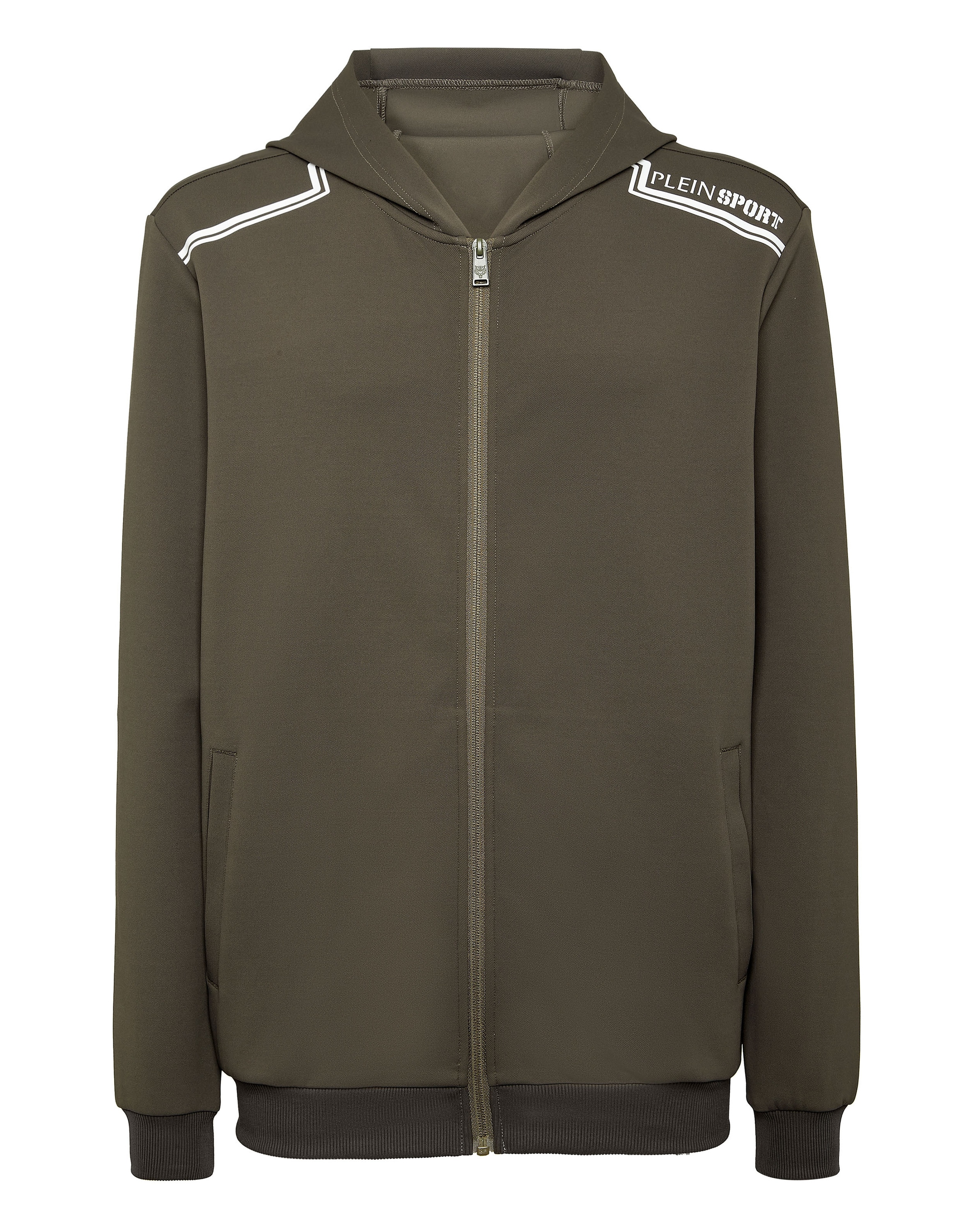 PLEIN SPORT Kapuzensweatjacke "Kapuzen-Sweatjacke"