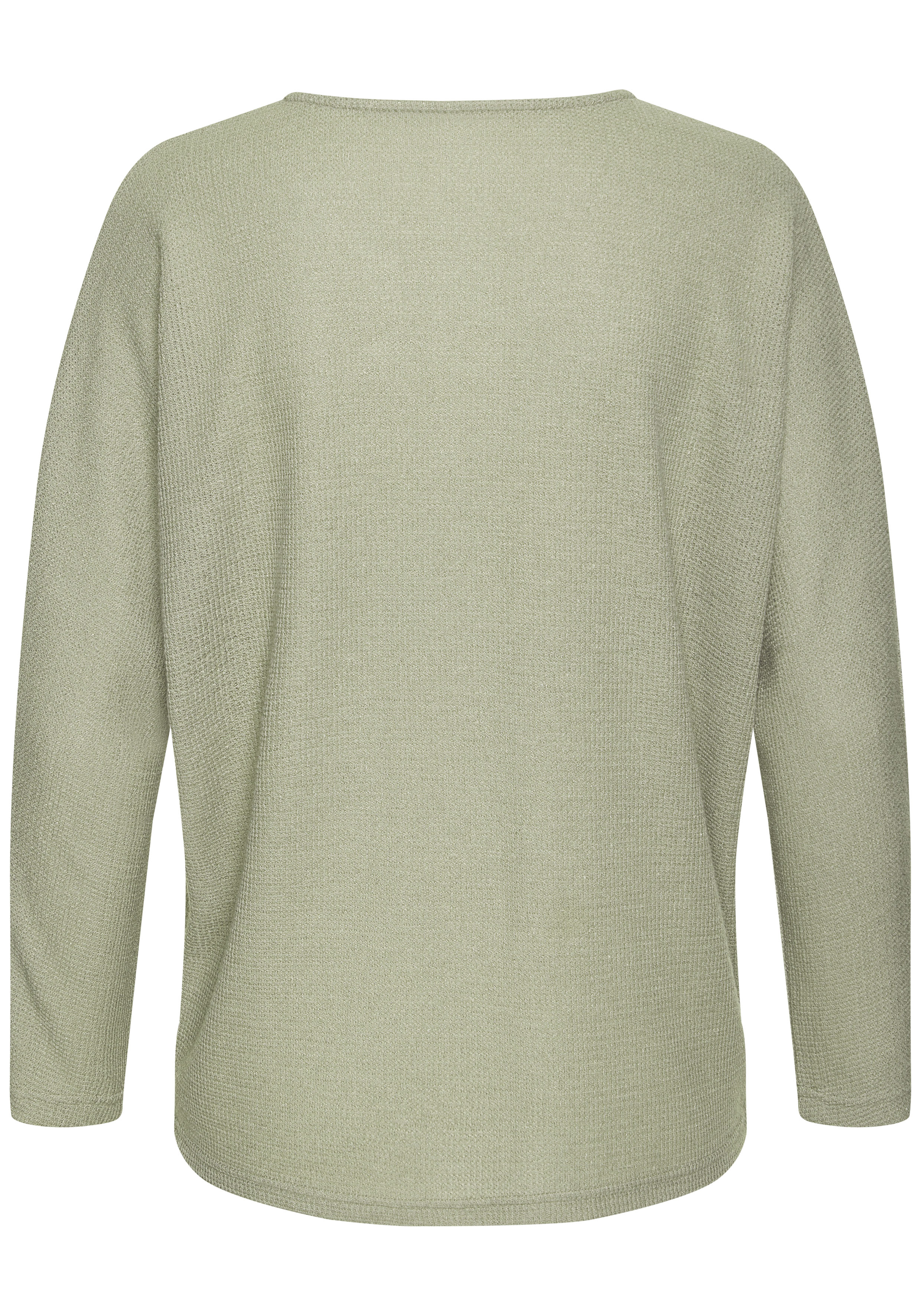 Thumbnail - Vivance Langarmshirt "aus weichem Strukturstrick" aus bügelfreier Qualität