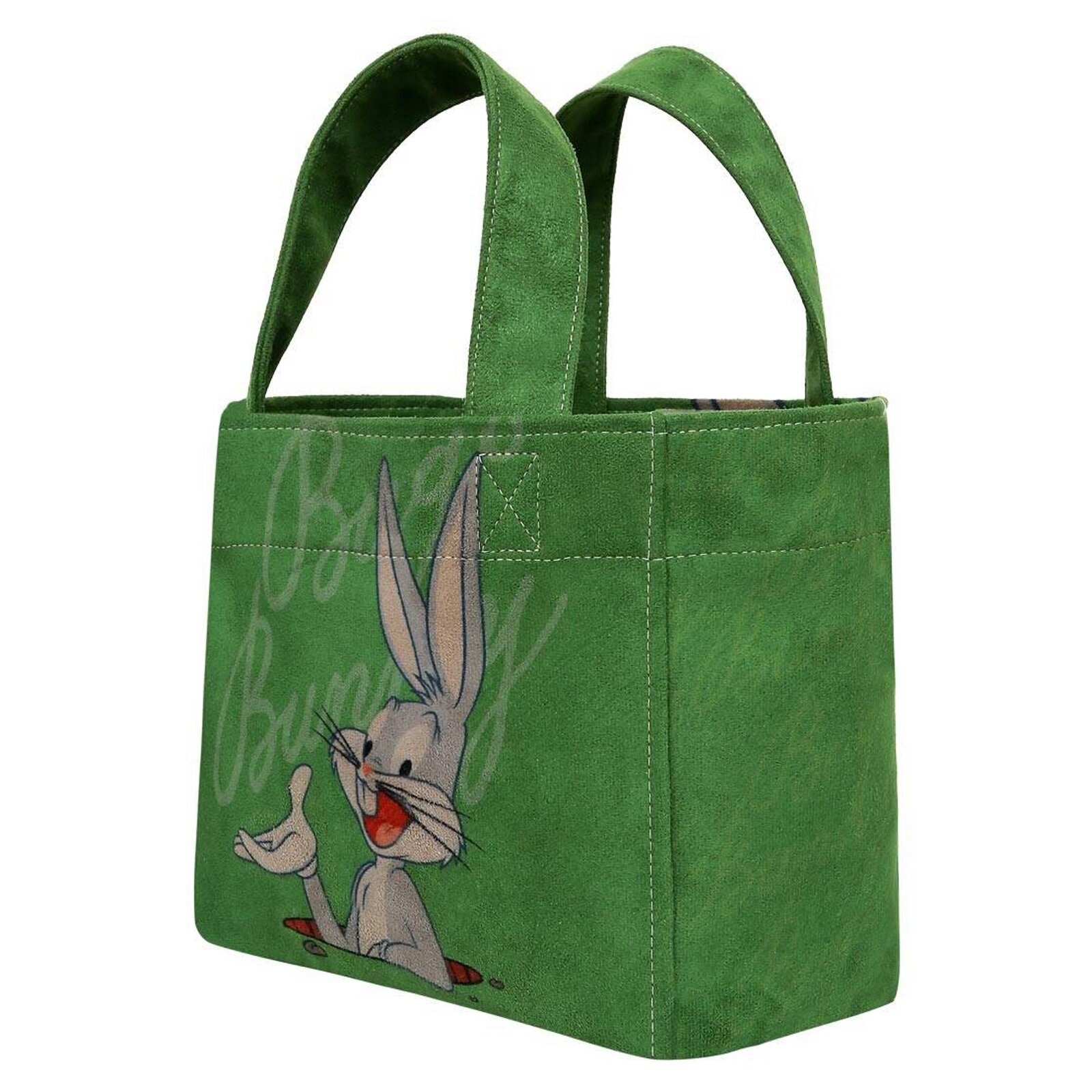 DOGO Umhängetasche »Tag Bag Tragetasche Bunny Talk Damen Schultertasche« Handgefertigt