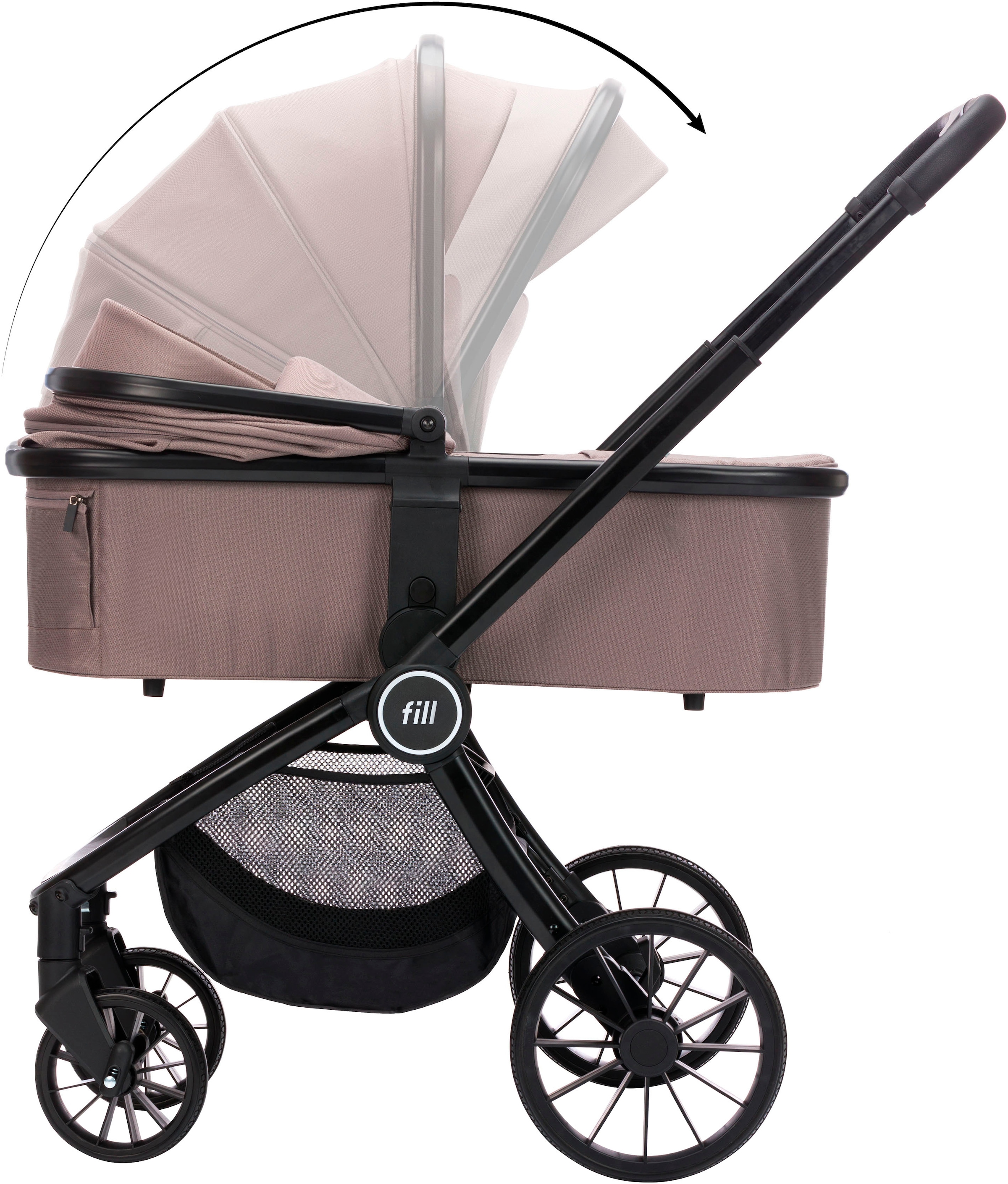 Fillikid Kombi-Kinderwagen »Kinderwagenset Cougar«, 22 kg