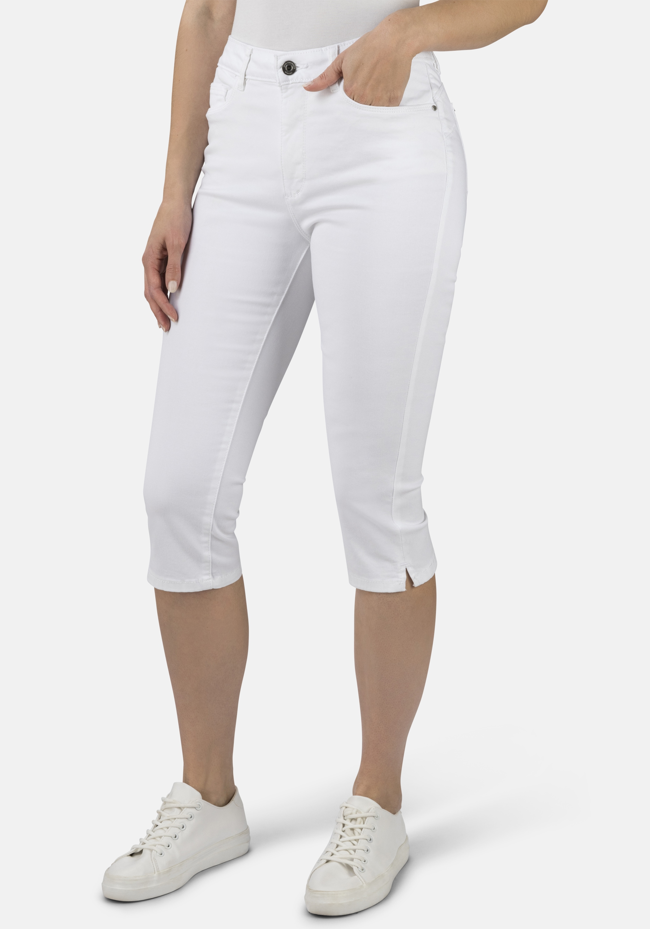 STOOKER WOMEN 7/8-Jeans »Capri Denim Skinny Fit«, Skinny Fit Casual Clean Wash Denim Jeans Magic Shape Effekt für Damen