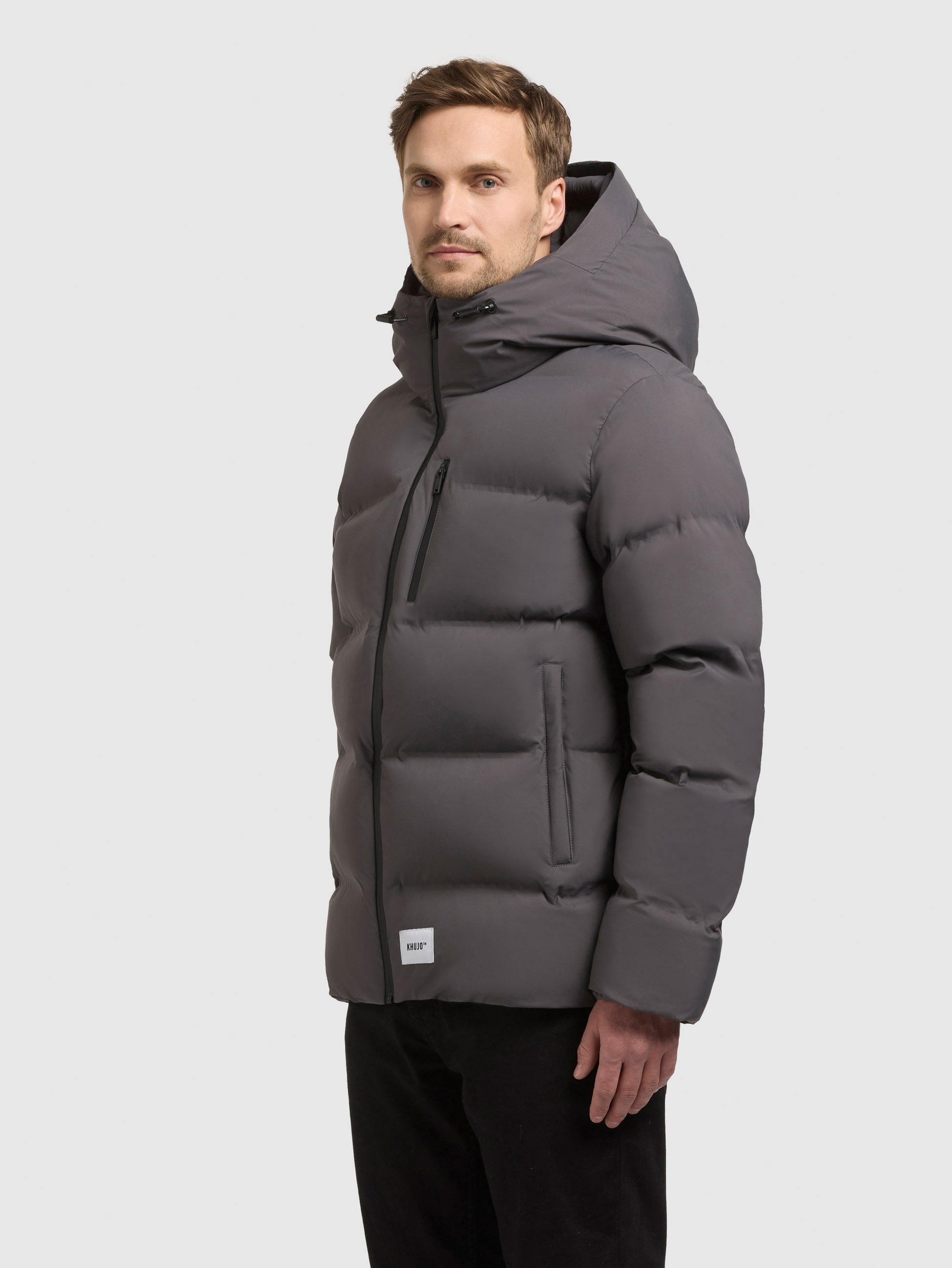 khujo Steppjacke »SILAS3« mit Kapuze