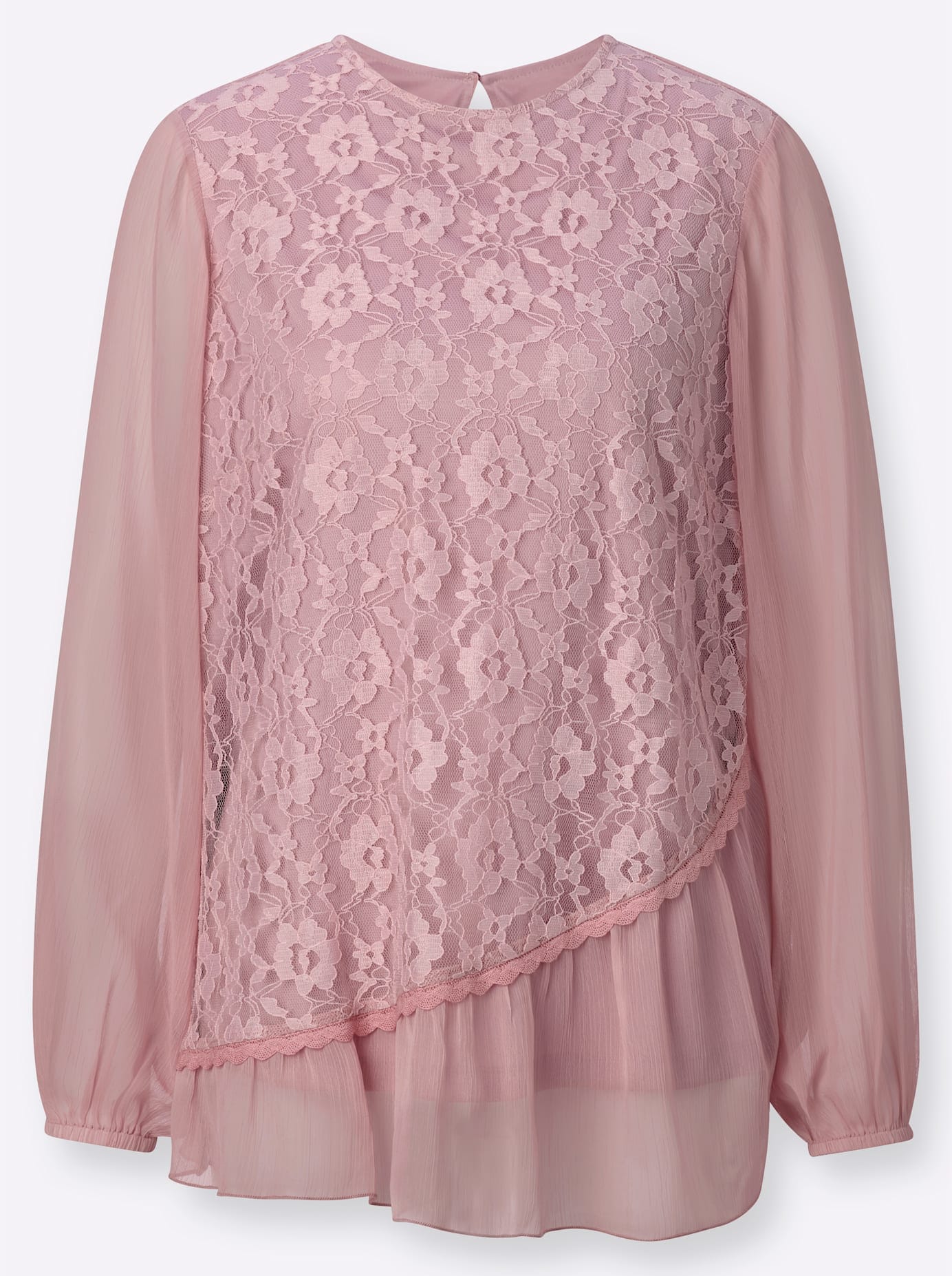 Classic Basics Spitzenbluse