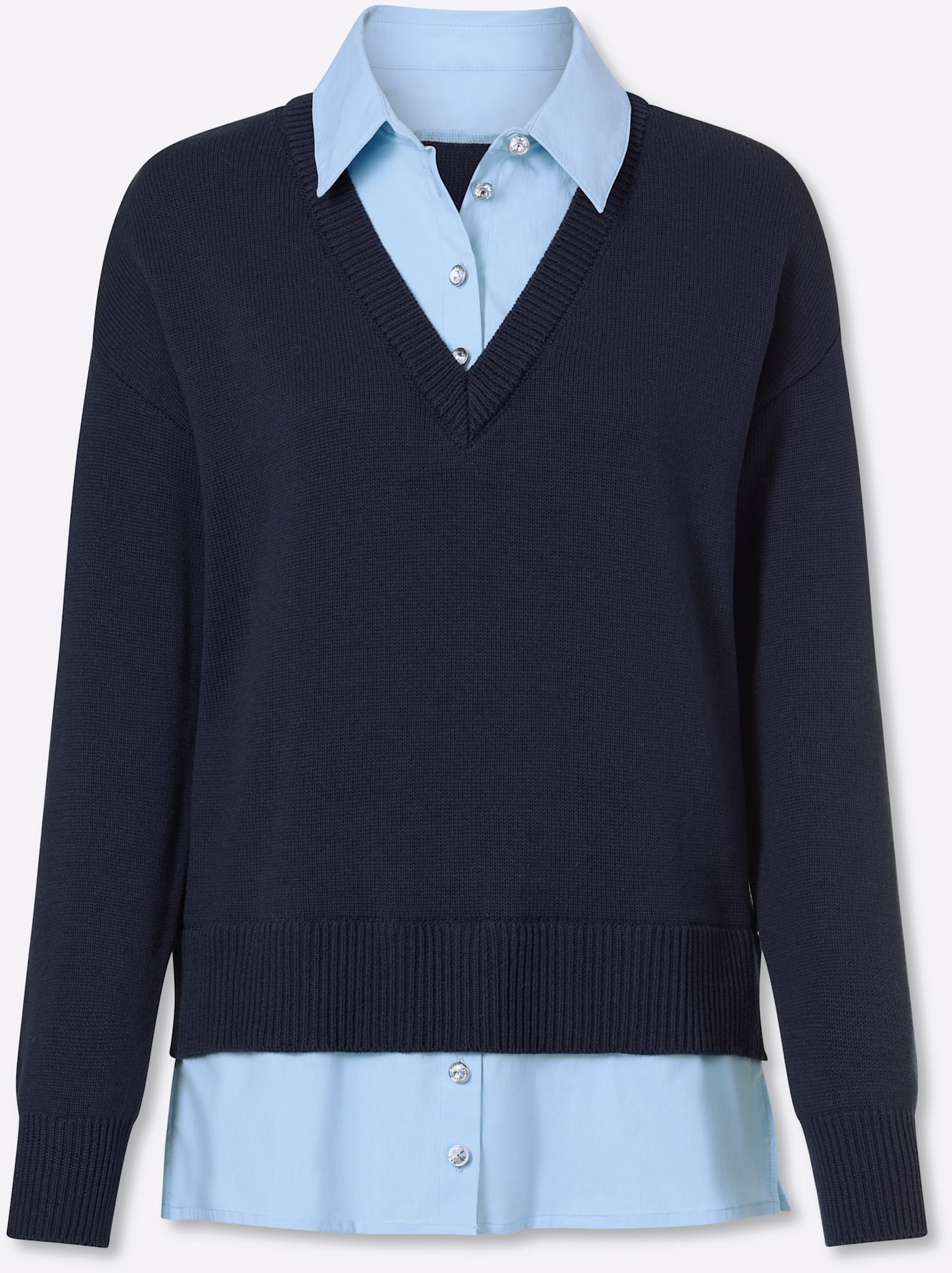 heine 2-in-1-Pullover »2-in-1-Pullover«