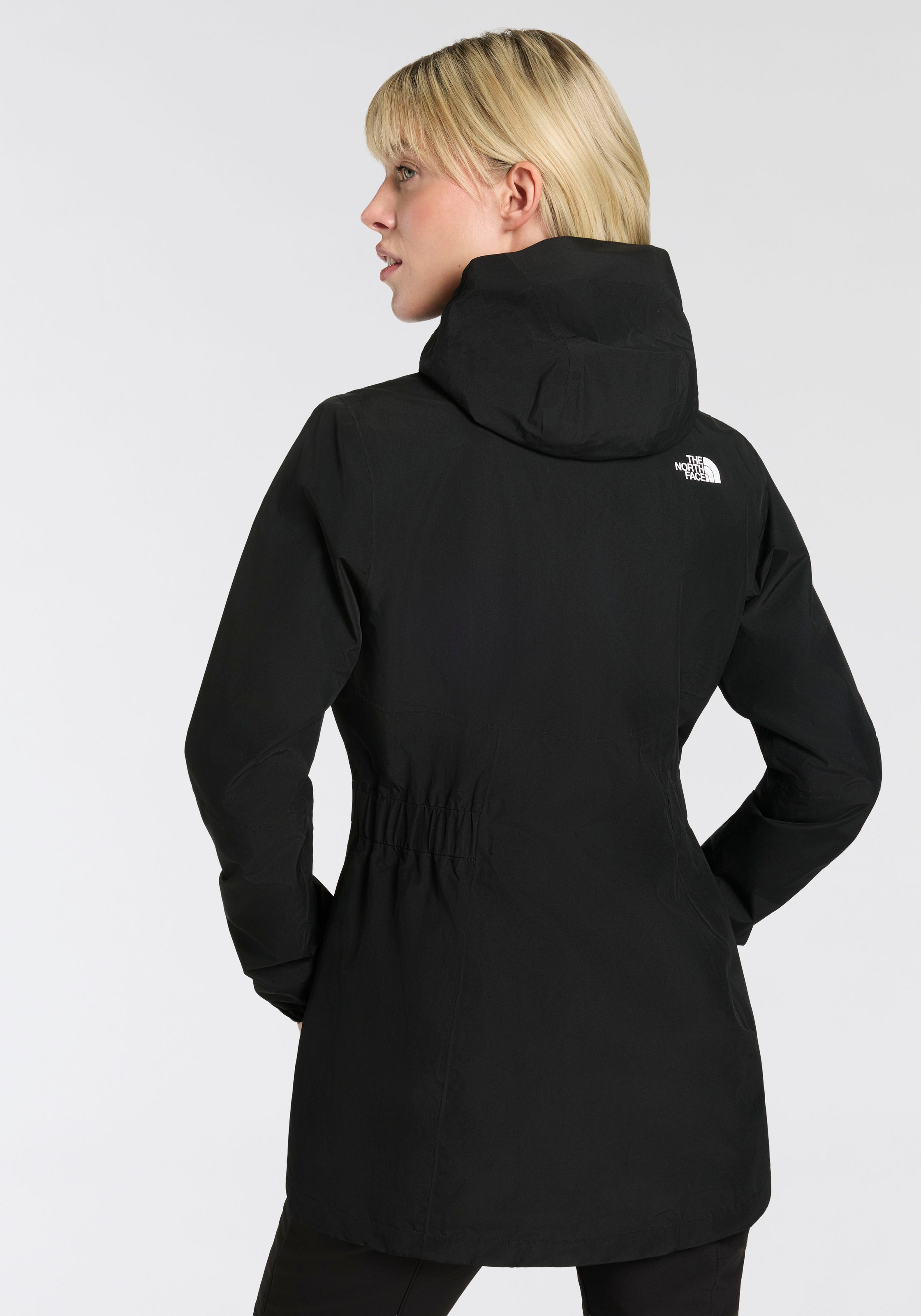The North Face Funktionsmantel »W HIKESTELLER PARKA SHELL JACKET«, (1 tlg.), Wasserdicht, winddicht, feminin – Übergangsjacke