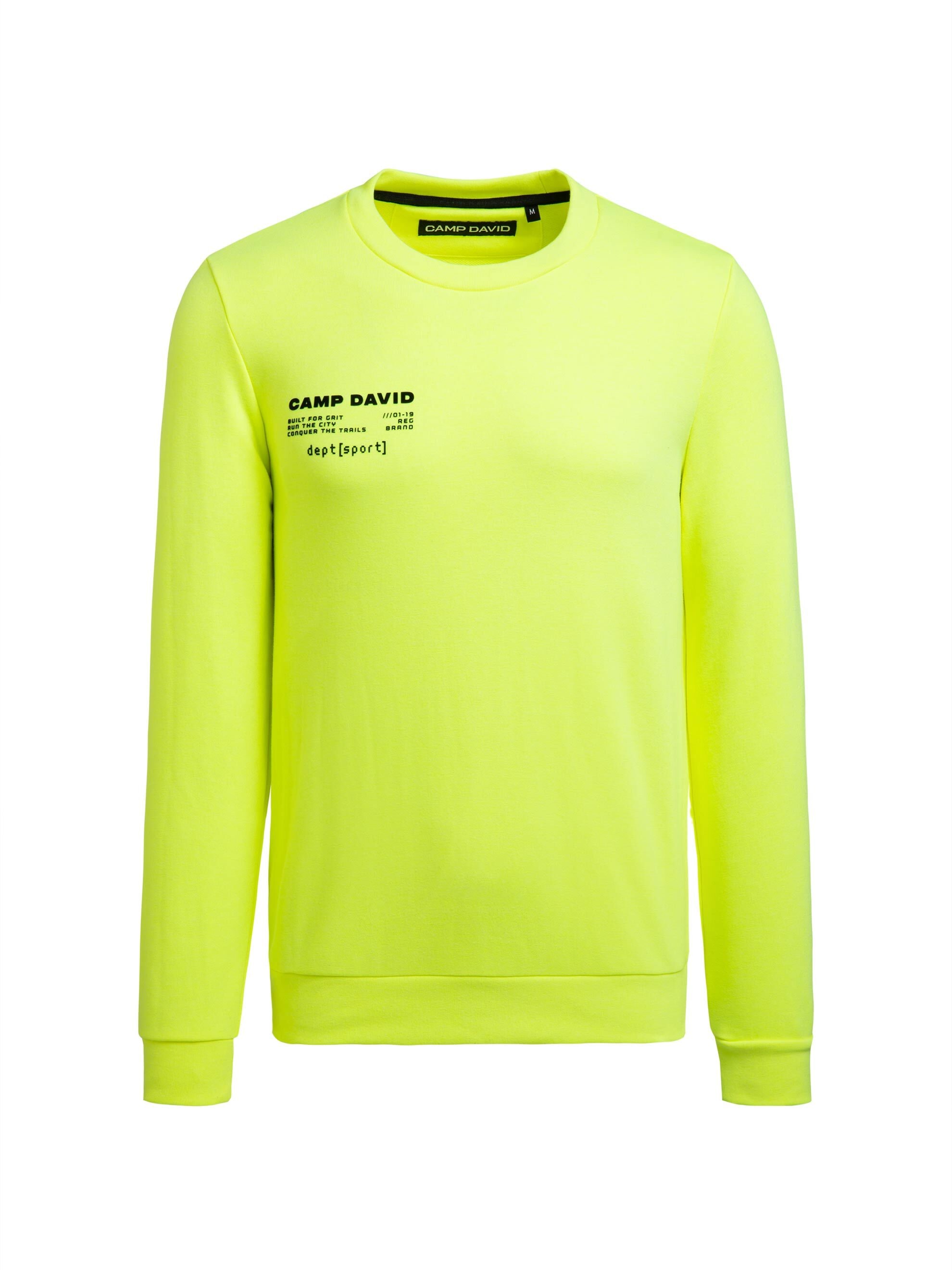 CAMP DAVID Sweater , mit Baumwolle
