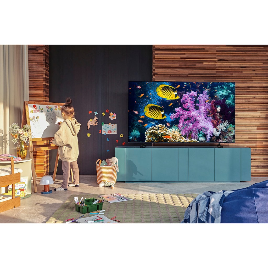 Marken Samsung Samsung QLED-Fernseher »GQ65Q60AAU«, 163 cm/65 Zoll, 4K Ultra HD, Smart-TV, Quantum HDR-Quantum Prozessor 4K Lite