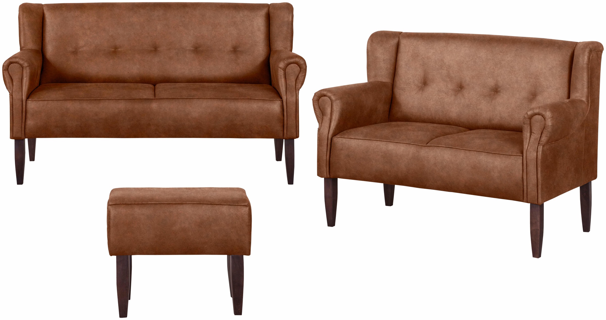 Home affaire Küchensofa "Moro Couch mit Federkern, bequem, Breite" in verschiedenen Stoffe und Farben