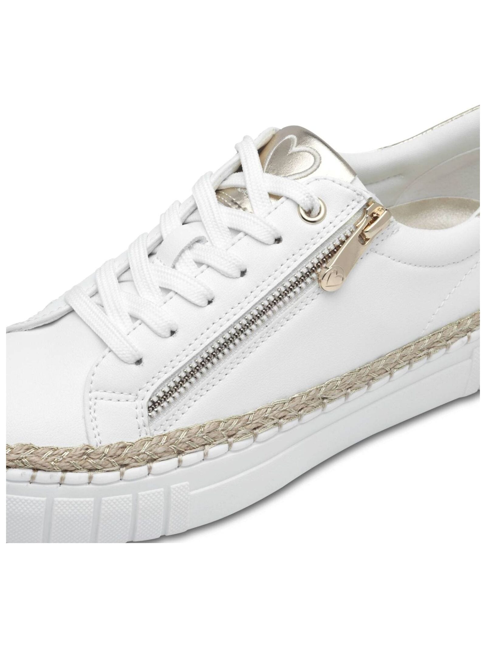 MARCO TOZZI Plateausneaker »Marco Tozzi Sneaker Lederimitat«