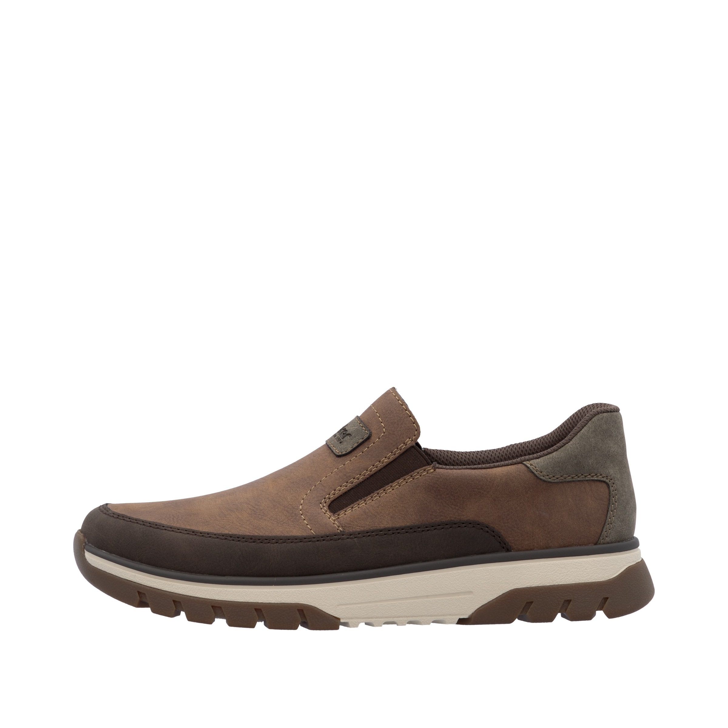Rieker Slip-On Sneaker, Slipper, Schlupfschuh, Halbschuh mit weicher MemoSoft-Innensohle