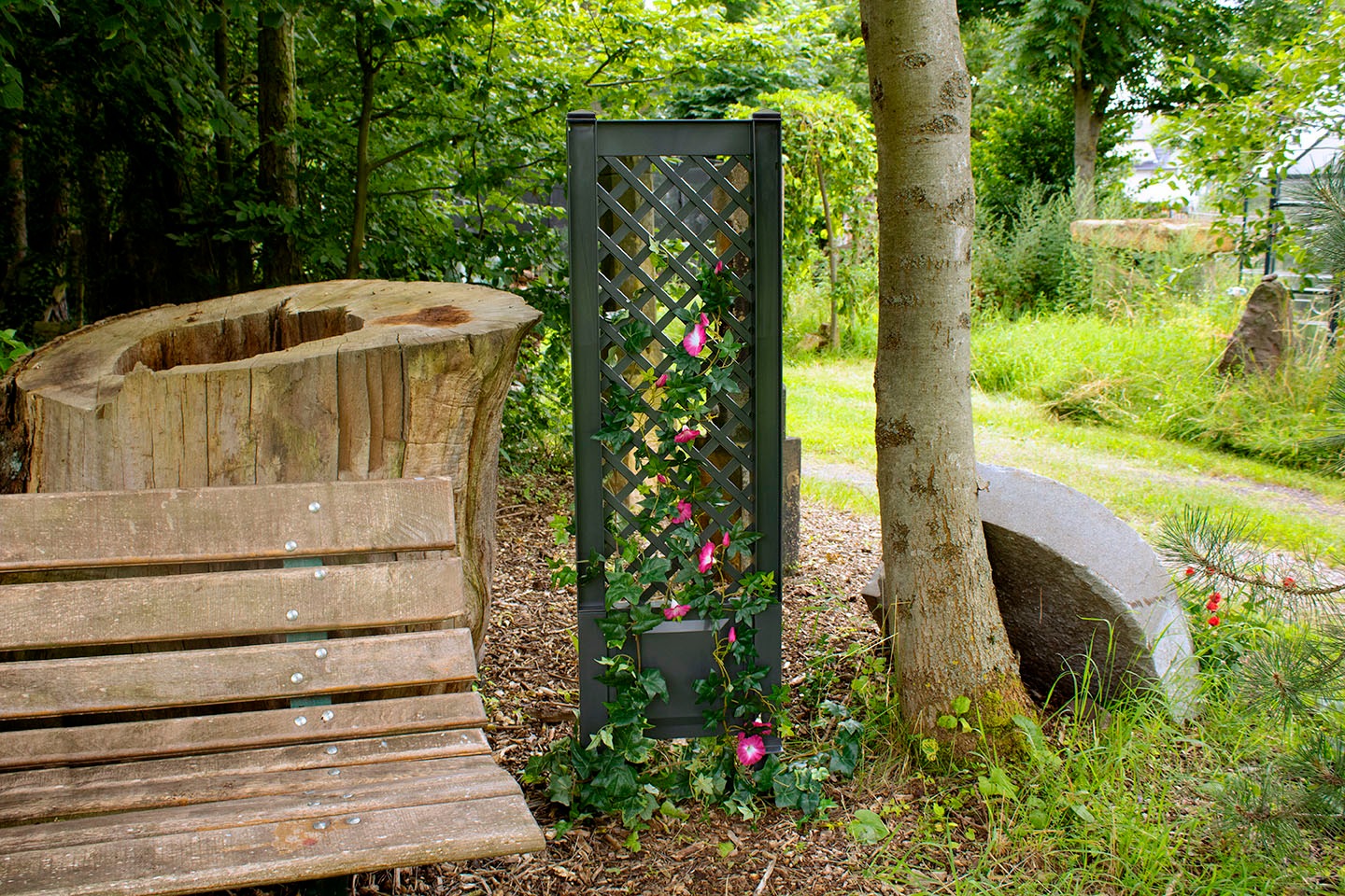 KHW Spalier BxTxH: 43x6x140 cm, anthrazit günstig online kaufen