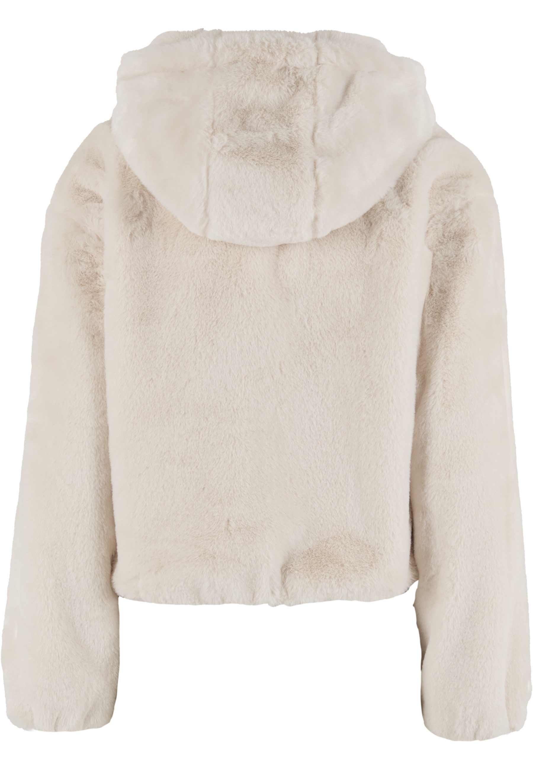 URBAN CLASSICS Sweatjacke "Urban Classics Ladies Full Zip Faux Fur Hoodie" günstig online kaufen