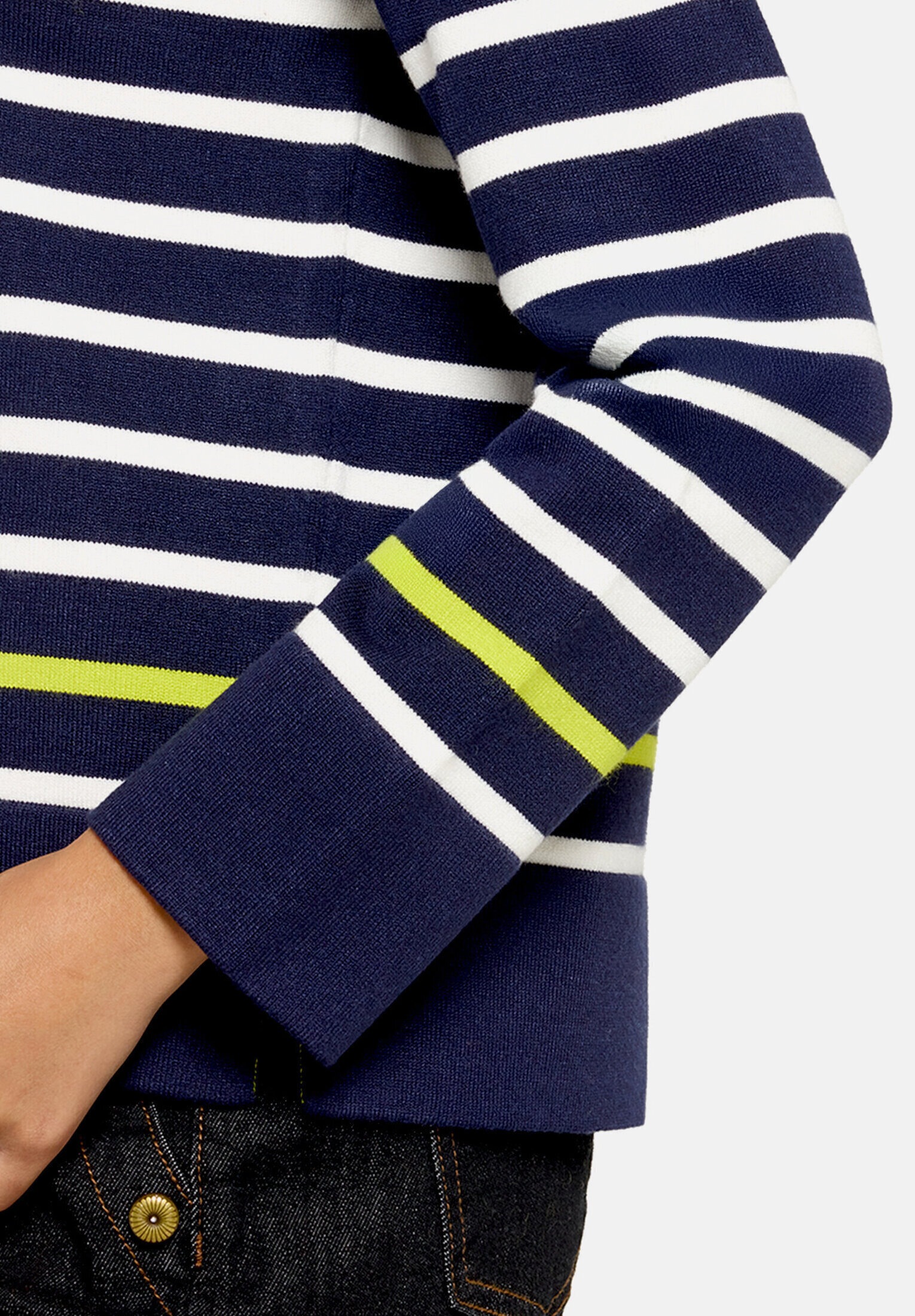 Cartoon Strickpullover »Damen mit Rundhalsausschnitt« 1 tlg.